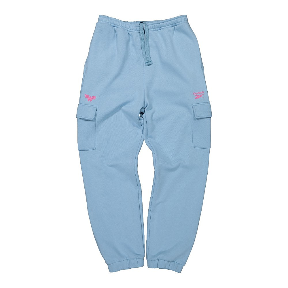 Reebok Wonder Woman x Reebok Washed Denim Trackpant Sheblu Sweat & Track Pants GP3978 | Overkill