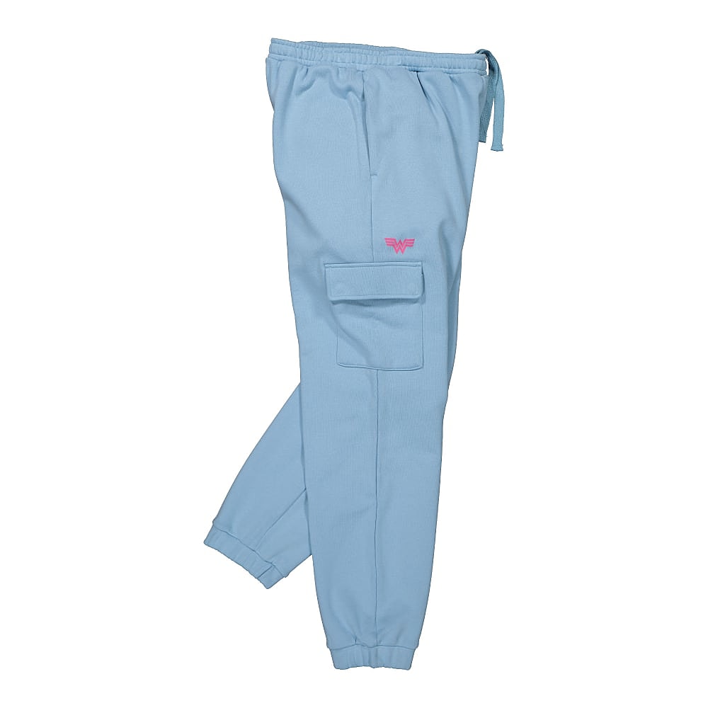 Reebok Wonder Woman x Reebok Washed Denim Trackpant Sheblu Sweat & Track Pants Close-up | Overkill