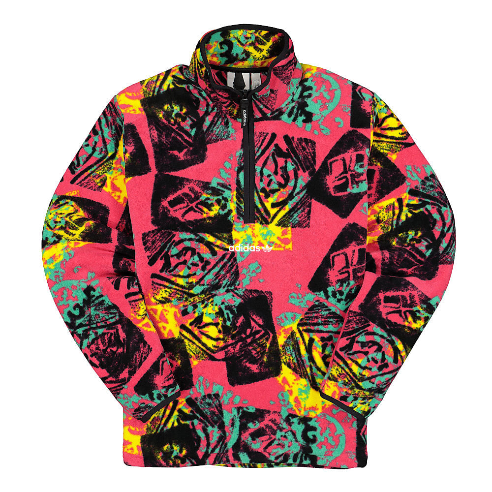 adidas ADV Half Zip AOP Fleece Multicolor Sweatshirts GP5926 | Overkill