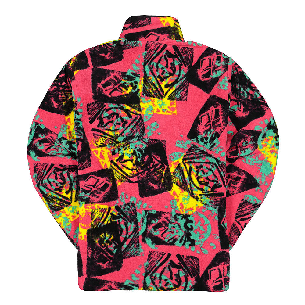 adidas ADV Half Zip AOP Fleece Multicolor Sweatshirts Material | Overkill