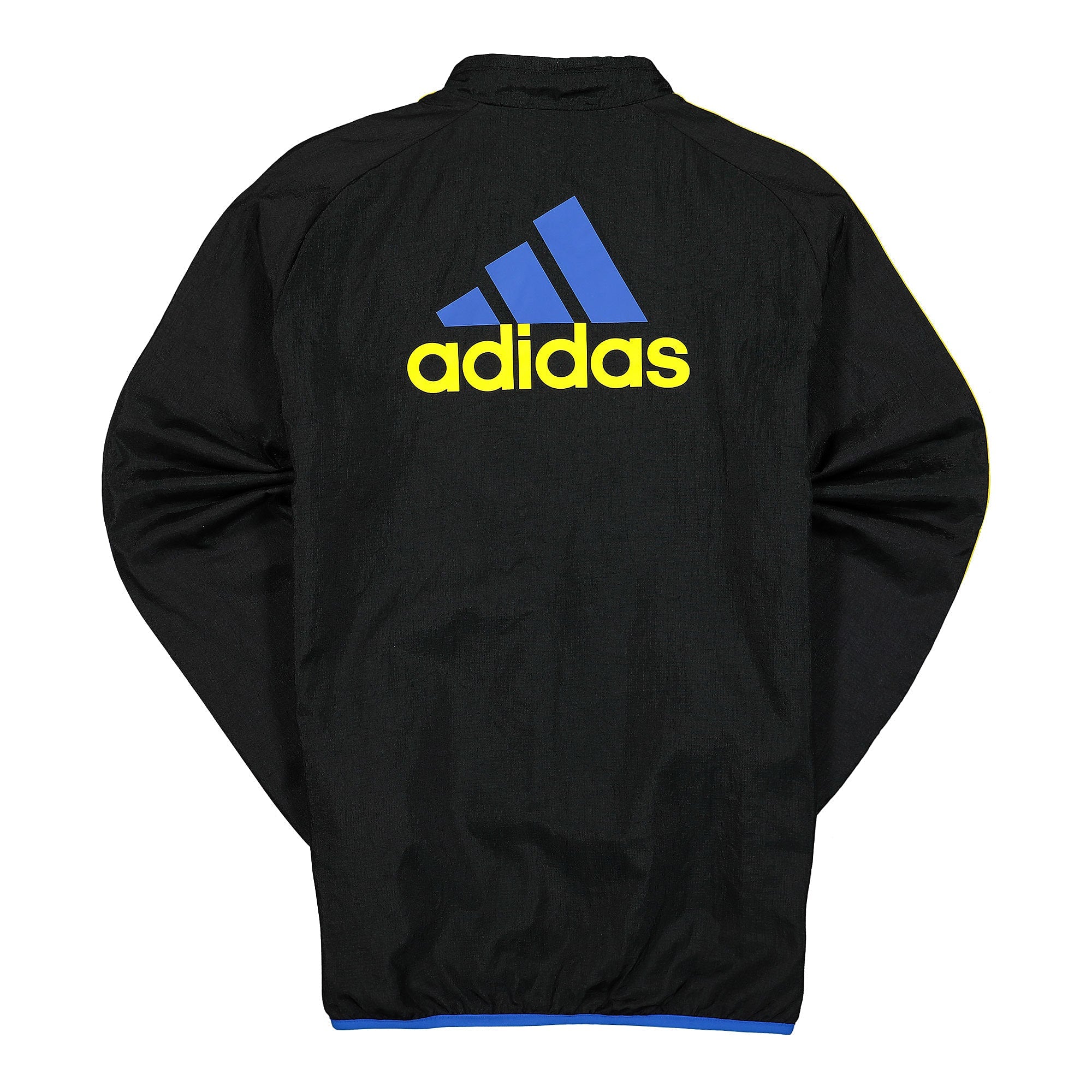 adidas Manchester United Icon Woven Jacket Black Jackets Close-up | Overkill