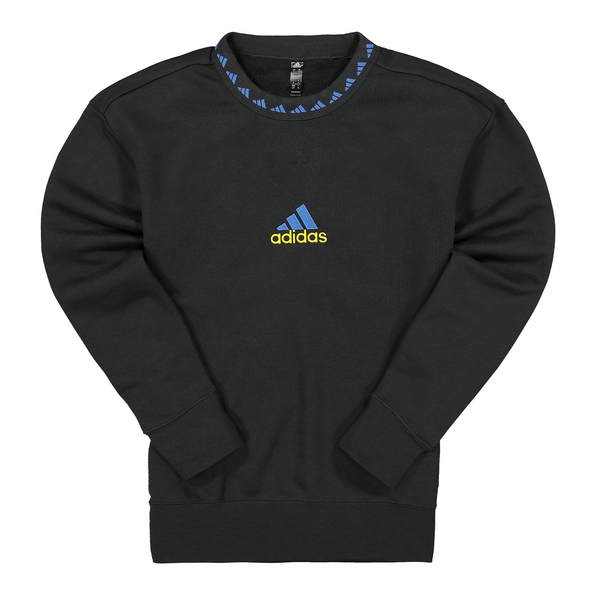 adidas Manchester United Icon Crew Sweatshirt Black Sweatshirts GR3875 | Overkill