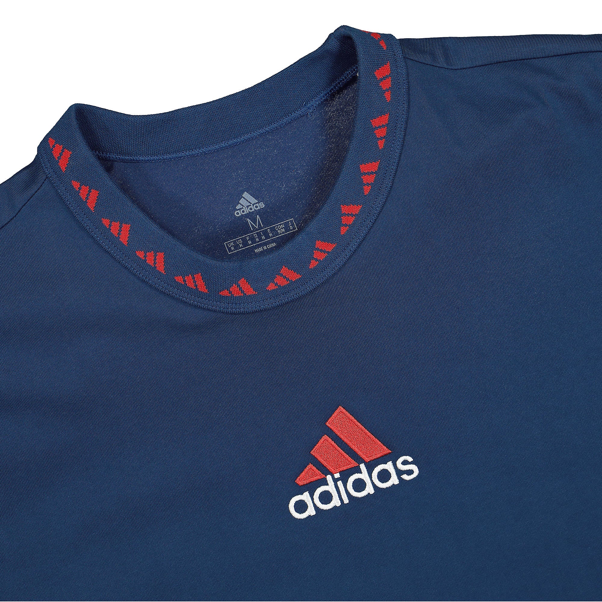 adidas AFC Icon Tee Mystery Blue T-Shirts Close-up | Overkill