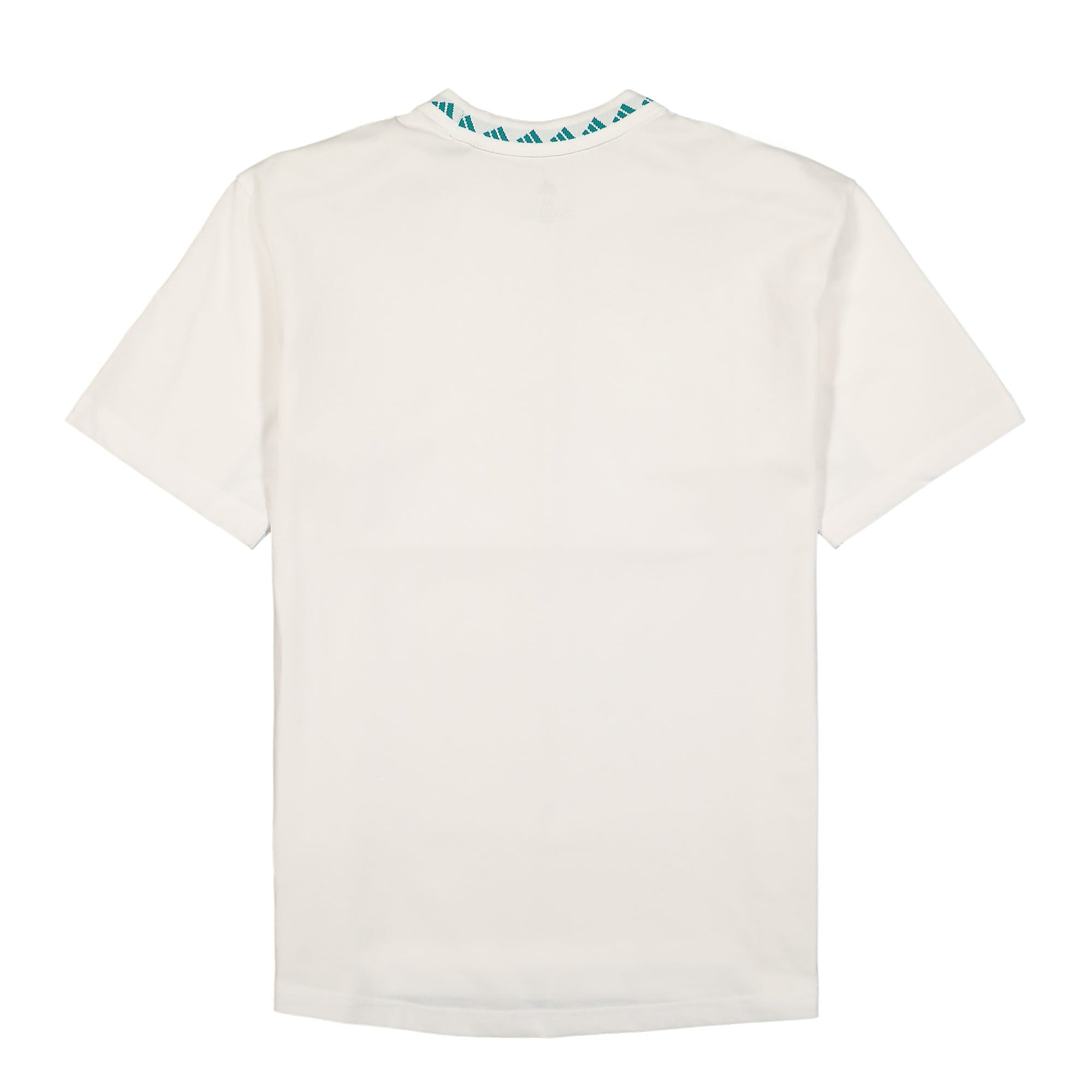 adidas Real Madrid 21/22 Icon Tee White / Blast Emerald T-Shirts Material | Overkill