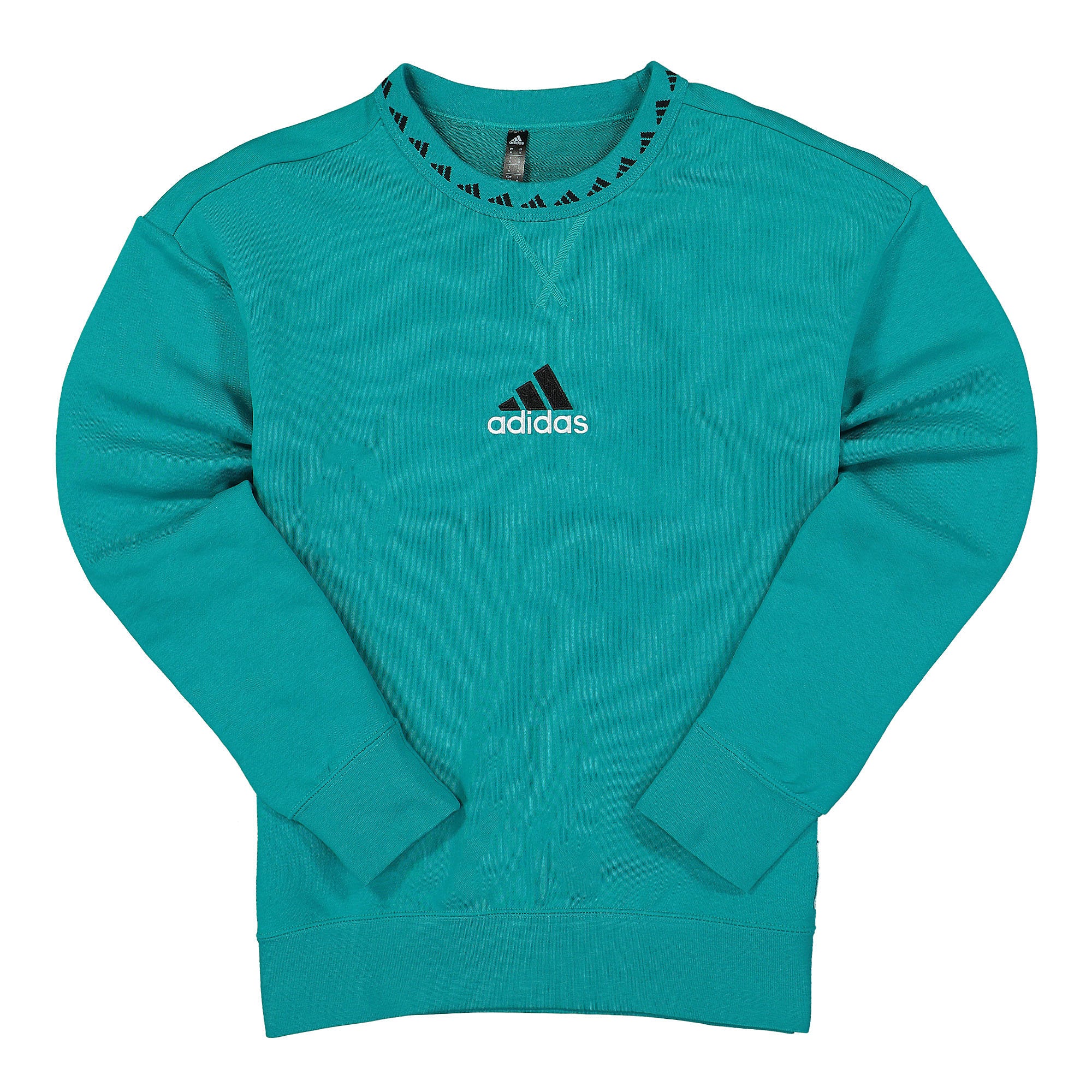 adidas Real Madrid Icon Crew Sweatshirt Blast Emerald Sweatshirts GR4255 | Overkill