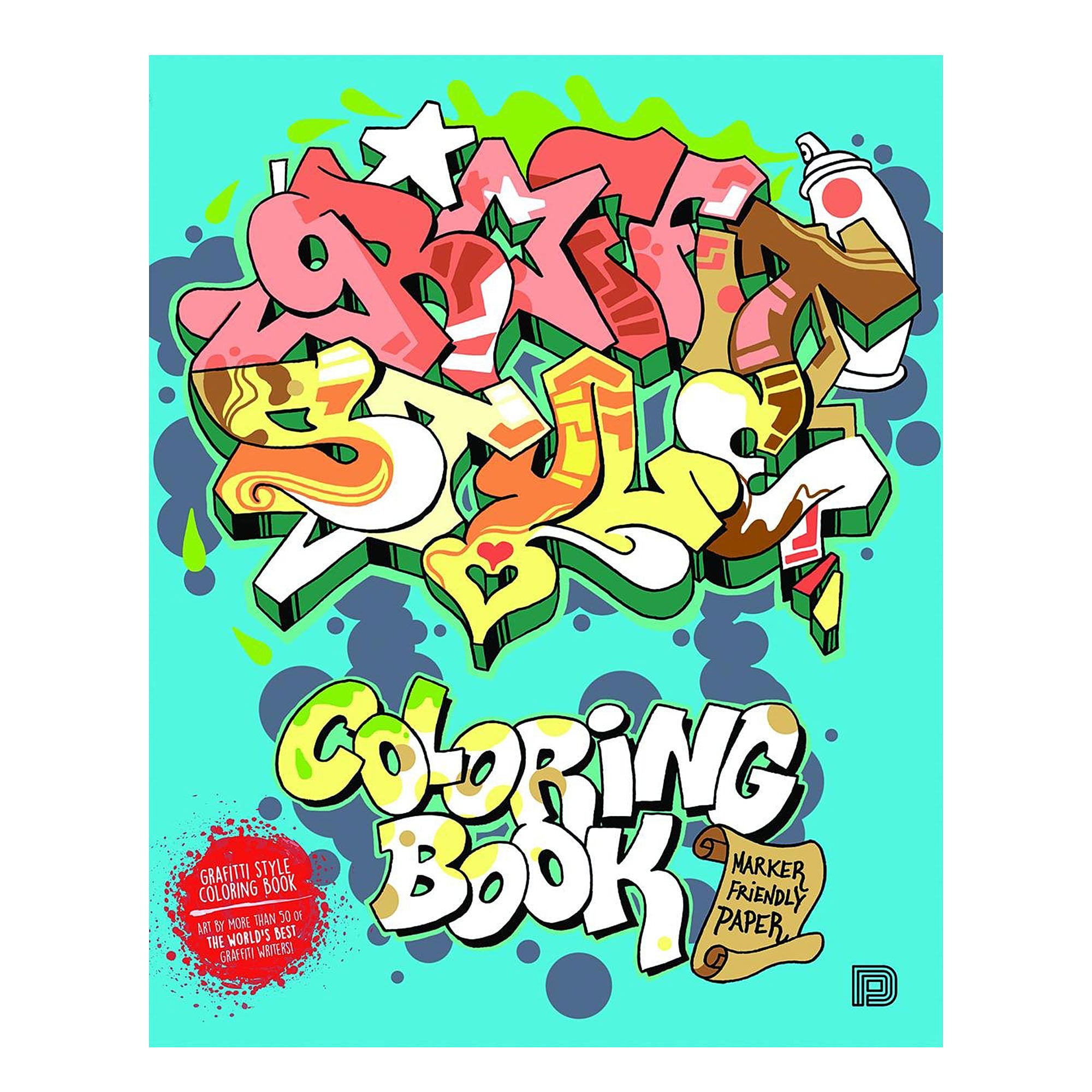 overkill_Test Graffiti Style Coloring Book Coloring Books 37922 | Overkill