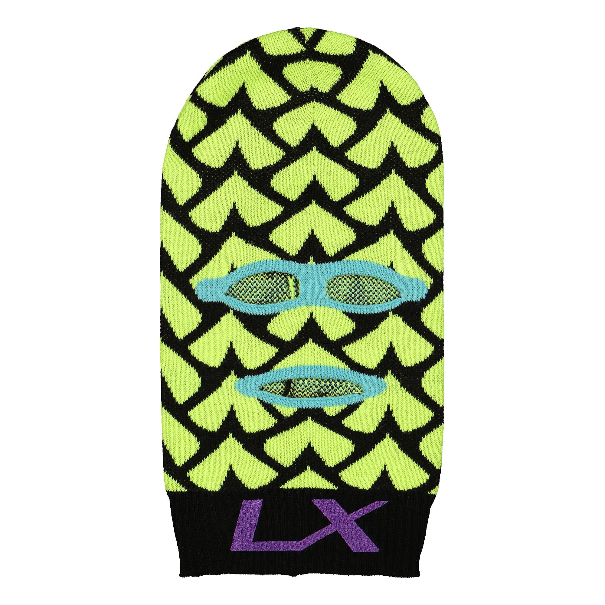 Grimey LX x Grimey Balaclava Yellow Balaclavas GRBH255-BLK | Overkill