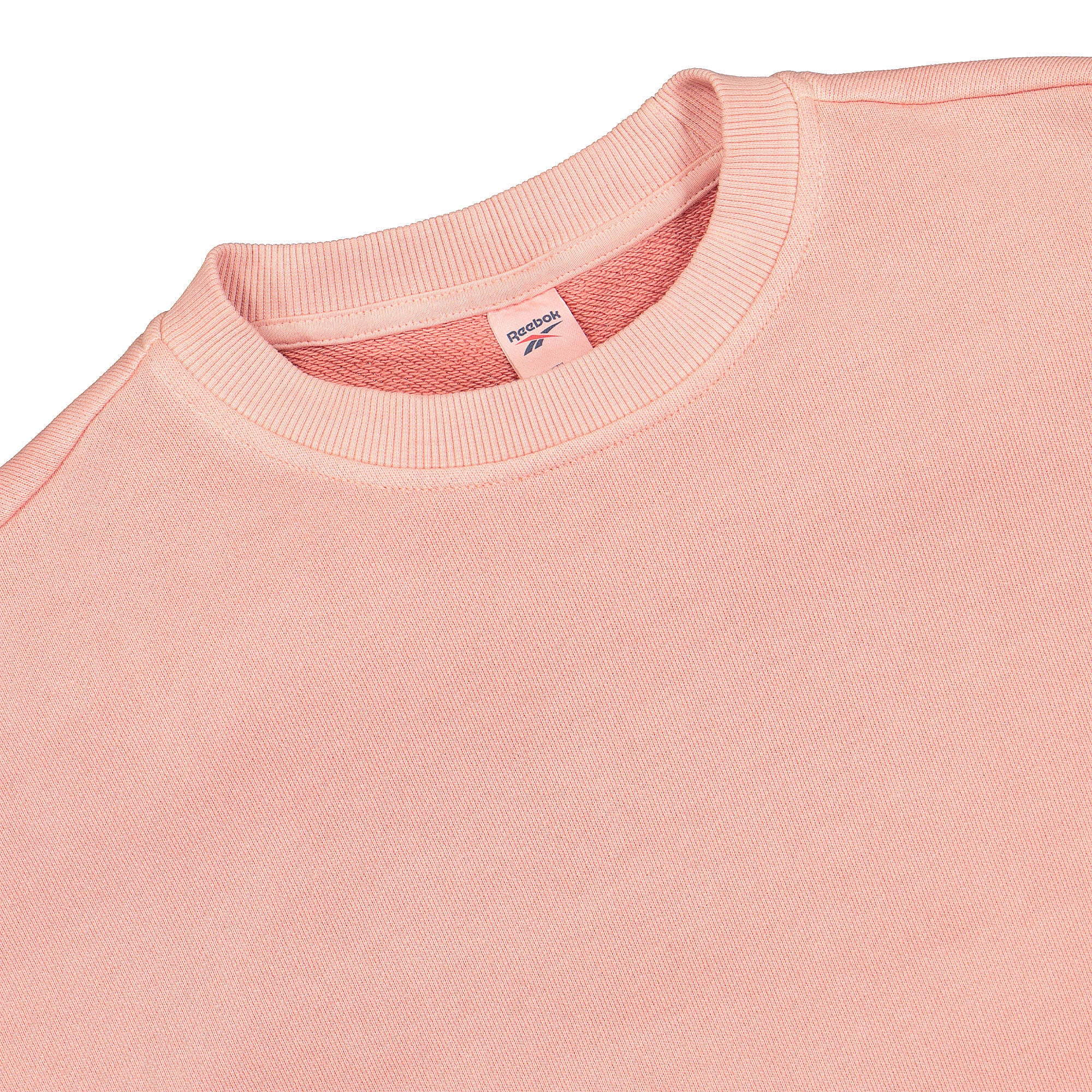 Reebok Wmns Classic Natural Dye French Terry Crew Frost Berry Sweatshirts Close-up | Overkill