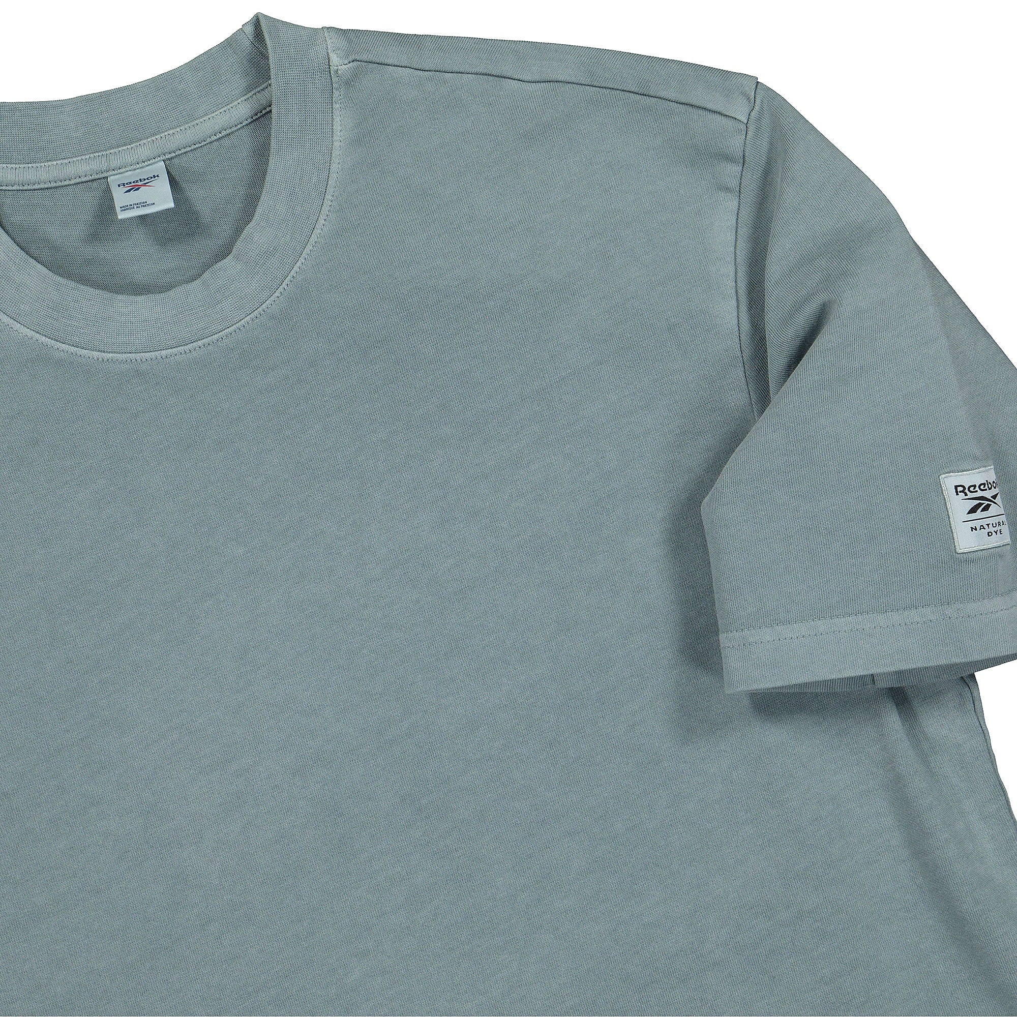 Reebok Classics Natural Dye Tee Midnight Pine T-Shirts Close-up | Overkill