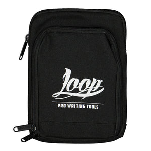 Loop Shoulder Pouch Logo White Black Shoulder & Cross Body Bags LP-SPL-WHT | Overkill