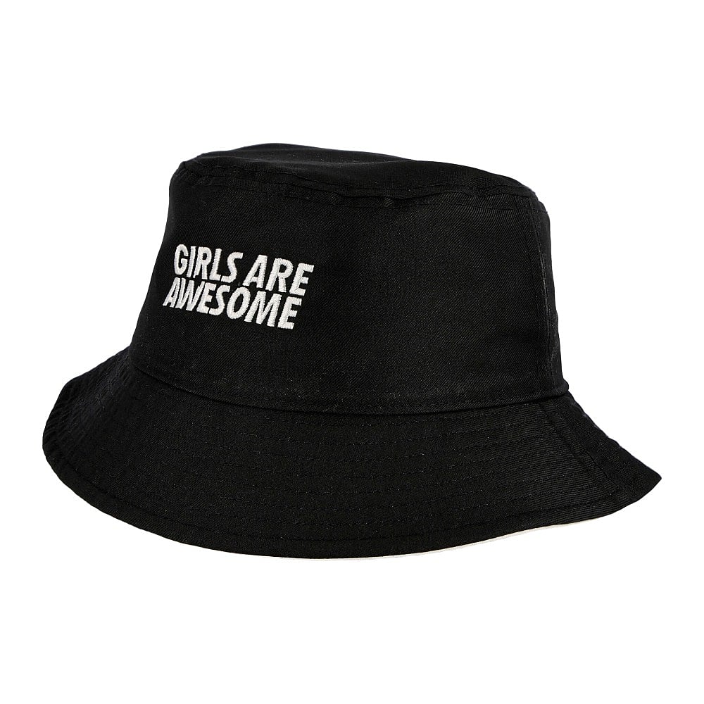 adidas Girls Are Awesome x adidas Bucket Black / Off White Bucket Hats Material | Overkill