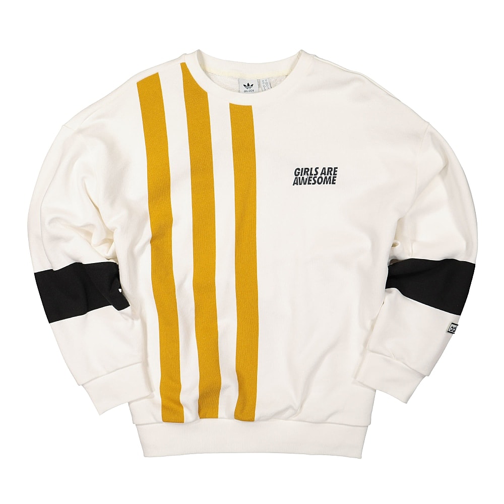 adidas Girls Are Awesome x adidas Wmns Sweater Off White Sweatshirts GU6978 | Overkill