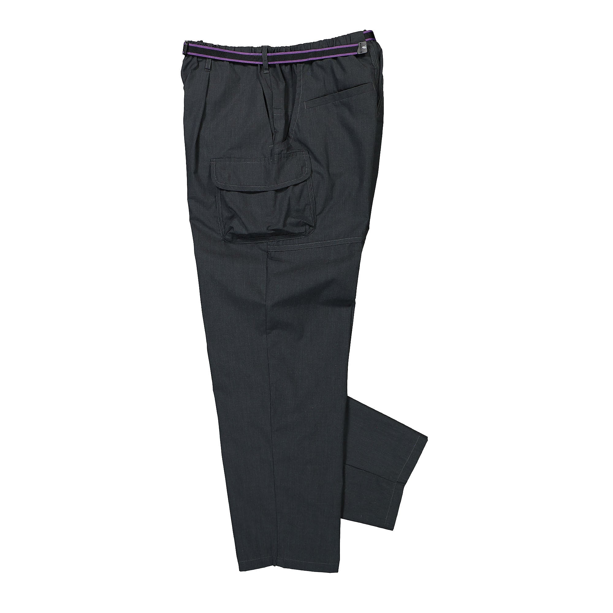 Gramicci Technical Cargo Charcoal Cargo Pants Close-up | Overkill