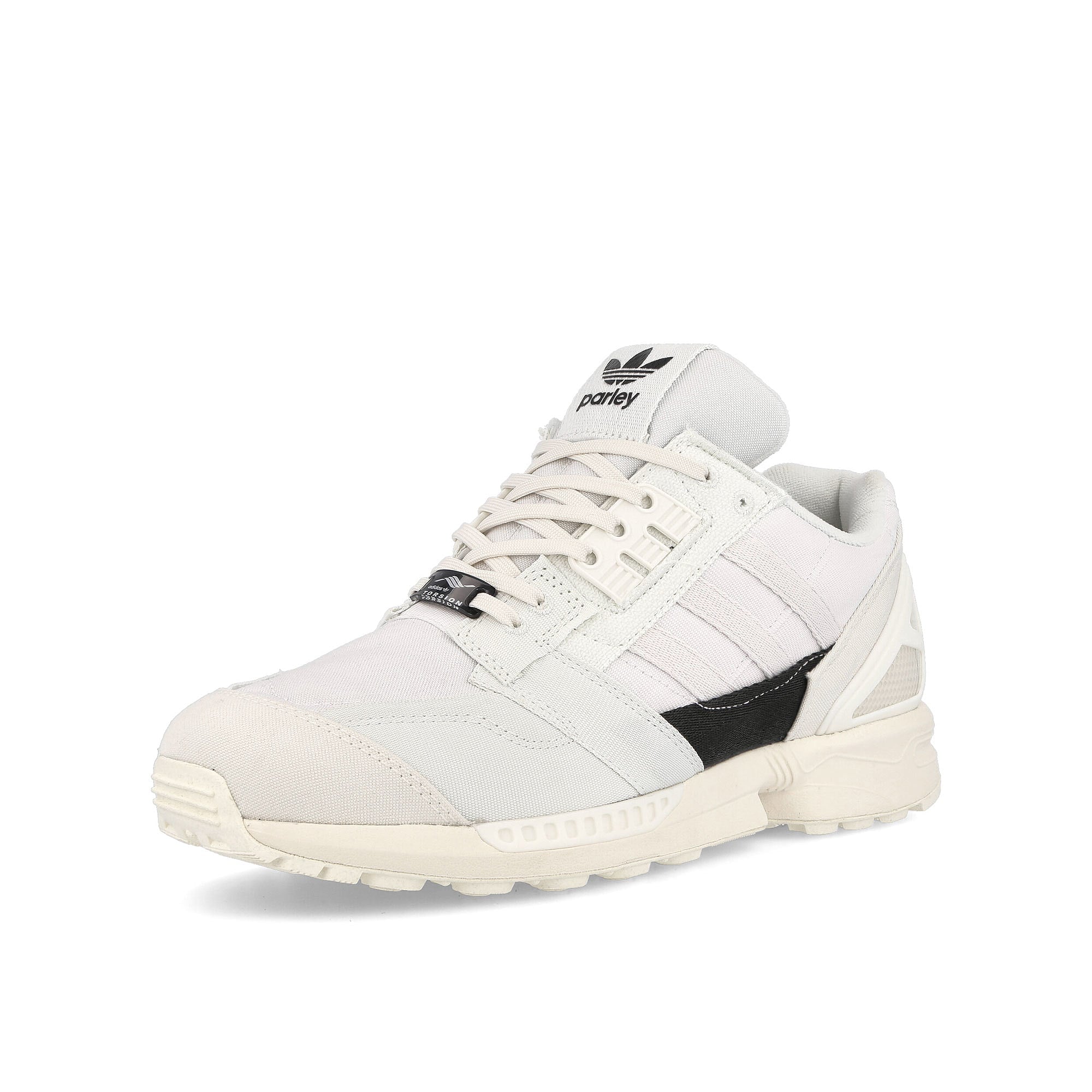 adidas zx 8000 parley Off White-White Tint-Cloud White Sneakers Close Up | Overkill