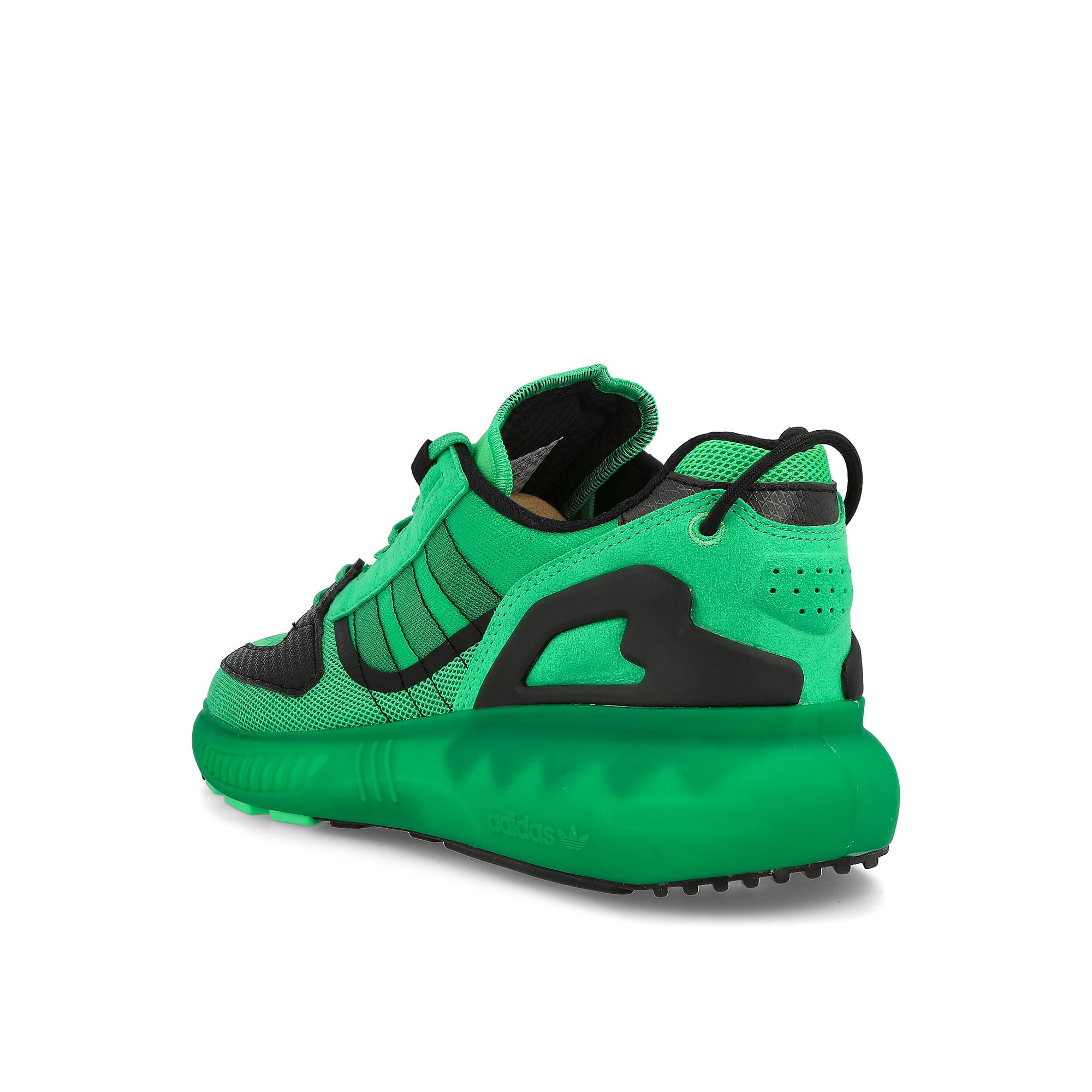 adidas zx 5k boost Semi Screaming Green-Screaming Green-Core Black Sneakers Material | Overkill