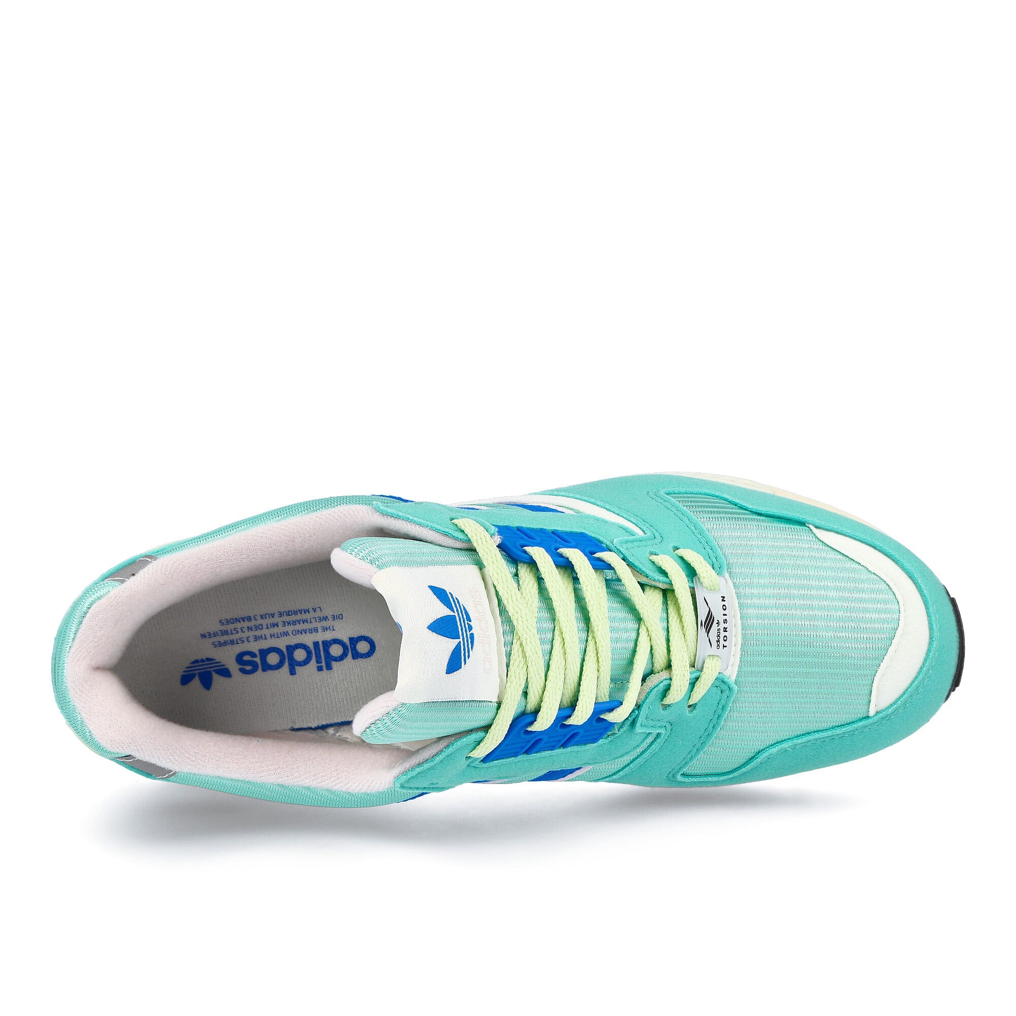 adidas zx 8000 Almost Lime / Ecru Tint / Blue Rush Low Top Sneakers Detailfoto | Overkill