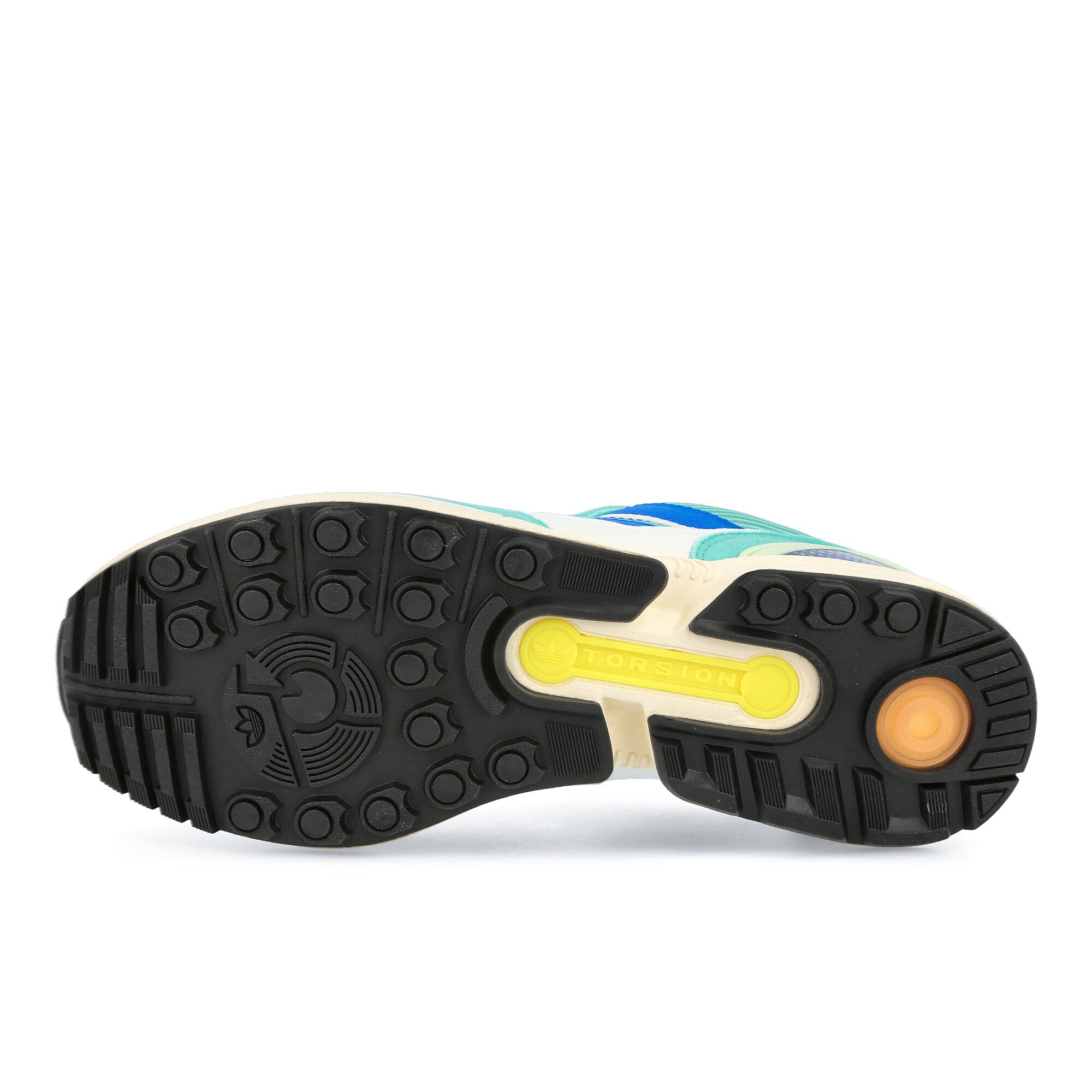 adidas zx 8000 Almost Lime / Ecru Tint / Blue Rush Low Top Sneakers Detail View 1 | Overkill