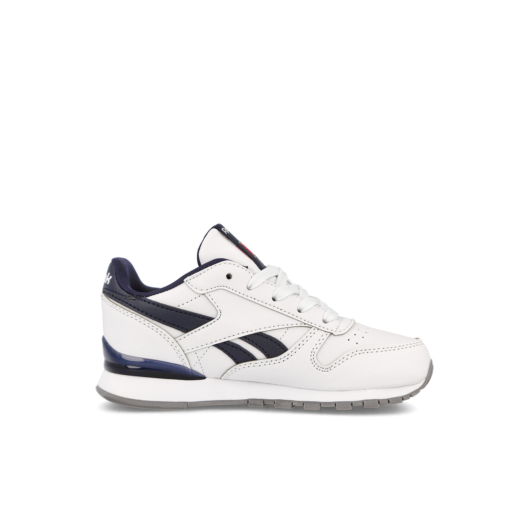 Reebok classic leather step n flash kids Cloud White / Cloud White / Vector Navy Sneakers Silhouette | Overkill