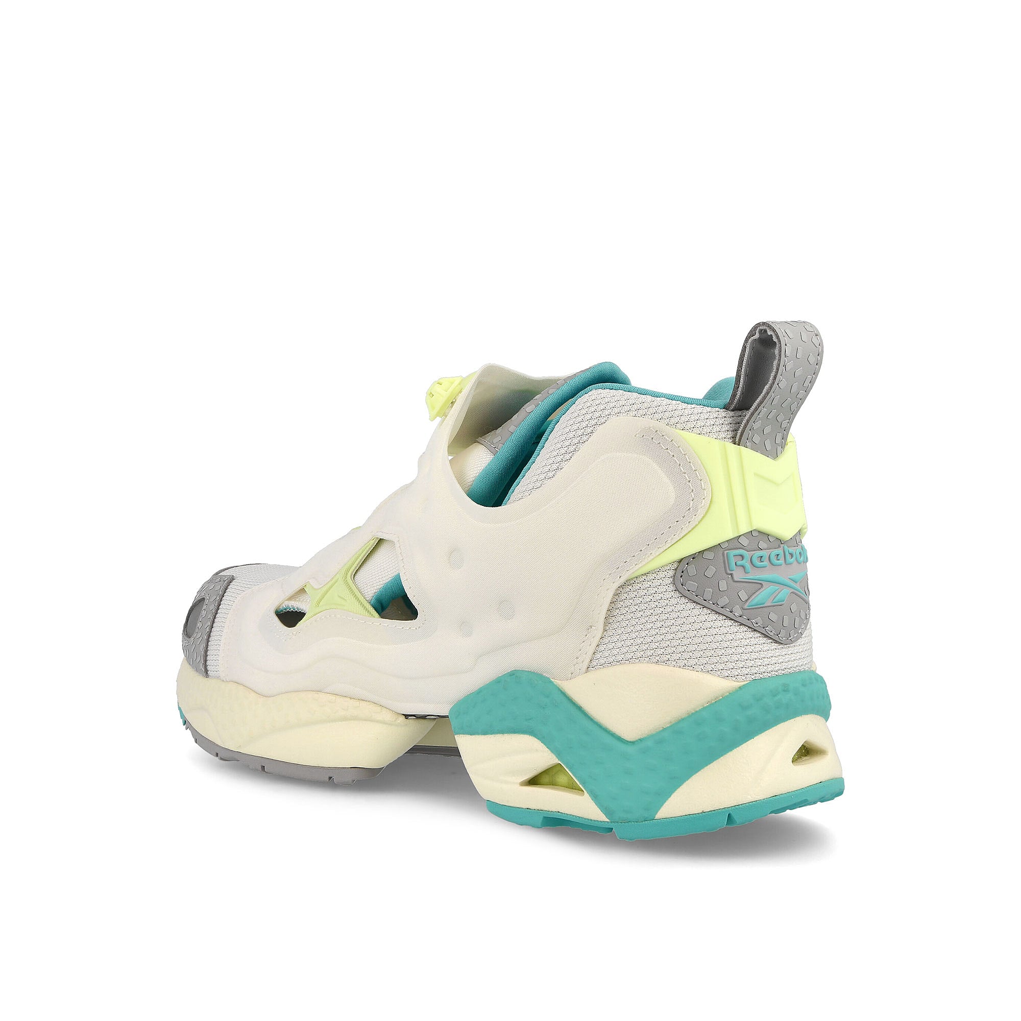 Reebok instapump fury 95 Chalk-Semi Classic Teal-Energy Glow Sneakers Material | Overkill