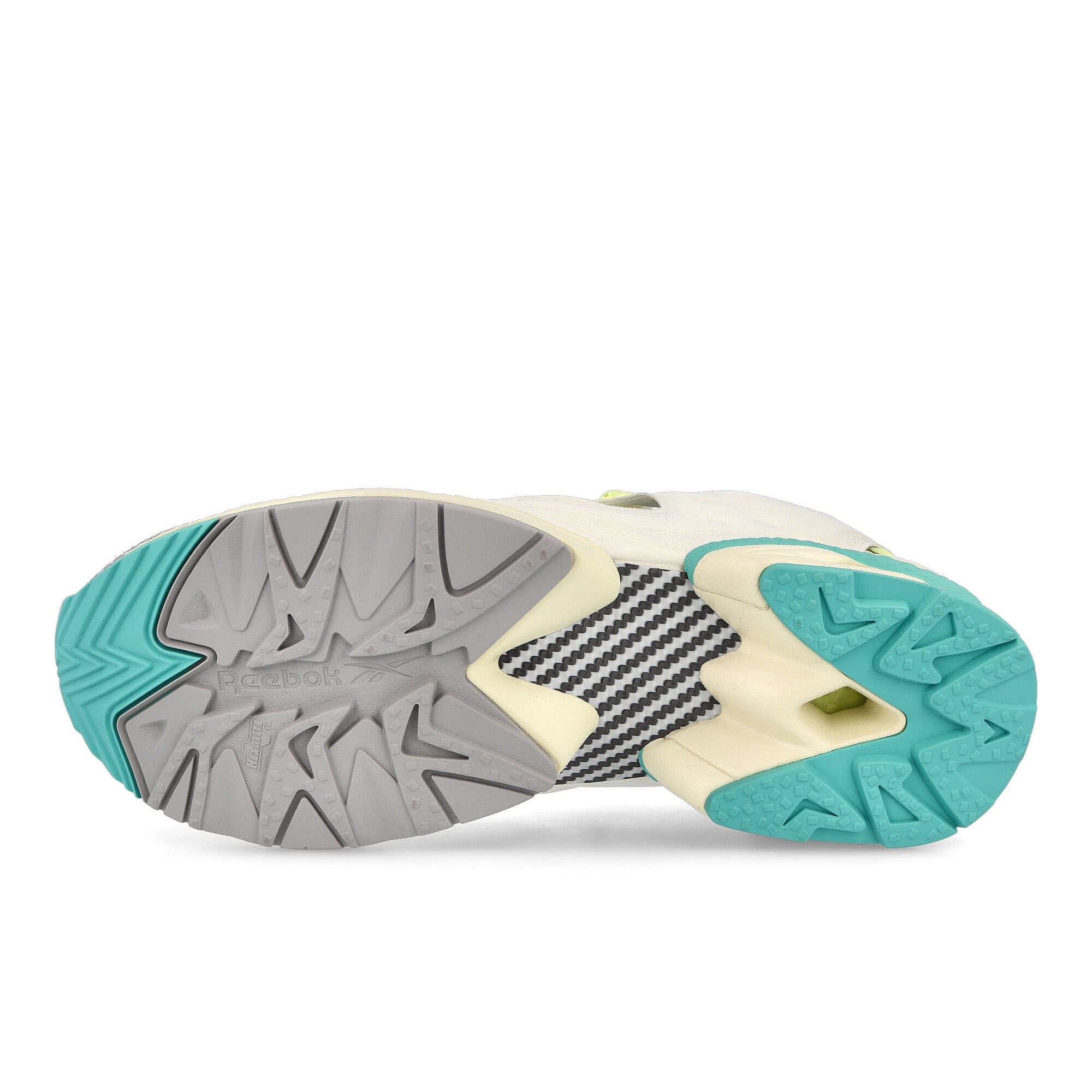 Reebok instapump fury 95 Chalk-Semi Classic Teal-Energy Glow Sneakers Detail View 1 | Overkill