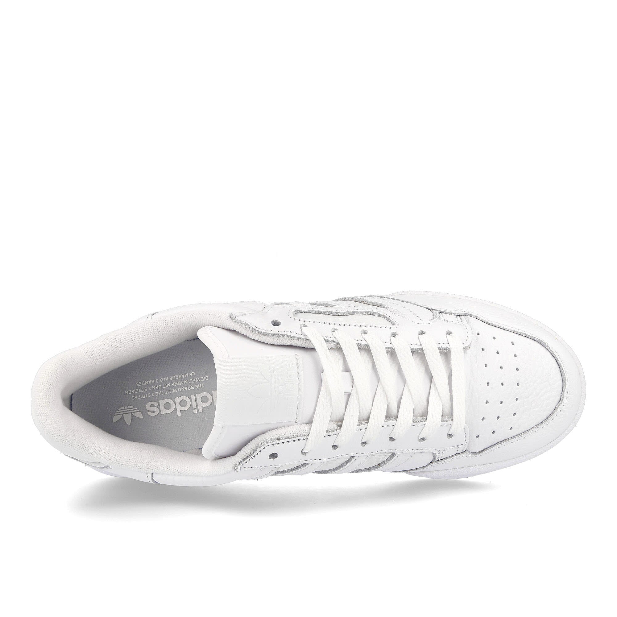 adidas continental 80 stripes Footwear White / Footwear White / Footwear White Detail view 1 | Overkill