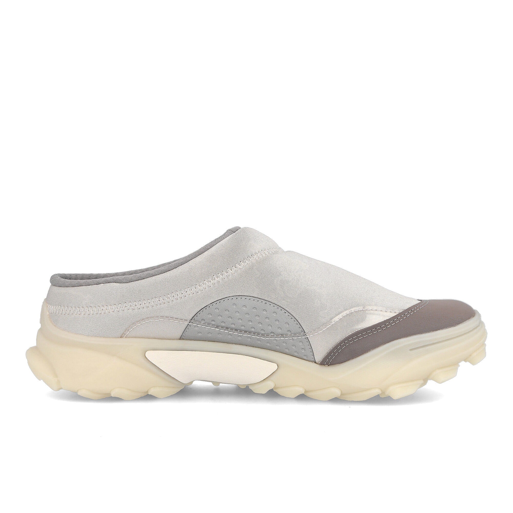 adidas 032c x adidas GSG Mule Grey One-Mgh Solid Grey-Solar Blue Slides, Sandals & Slippers Silhouette | Overkill