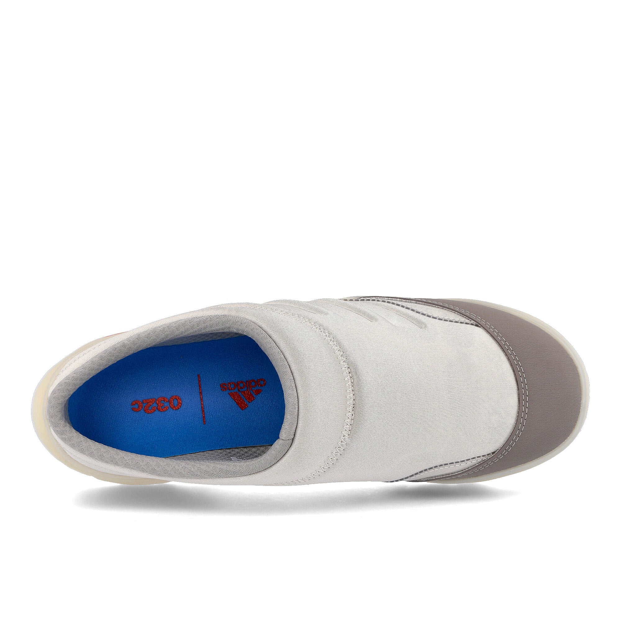 adidas 032c x adidas GSG Mule Grey One-Mgh Solid Grey-Solar Blue Slides, Sandals & Slippers Detailfoto | Overkill