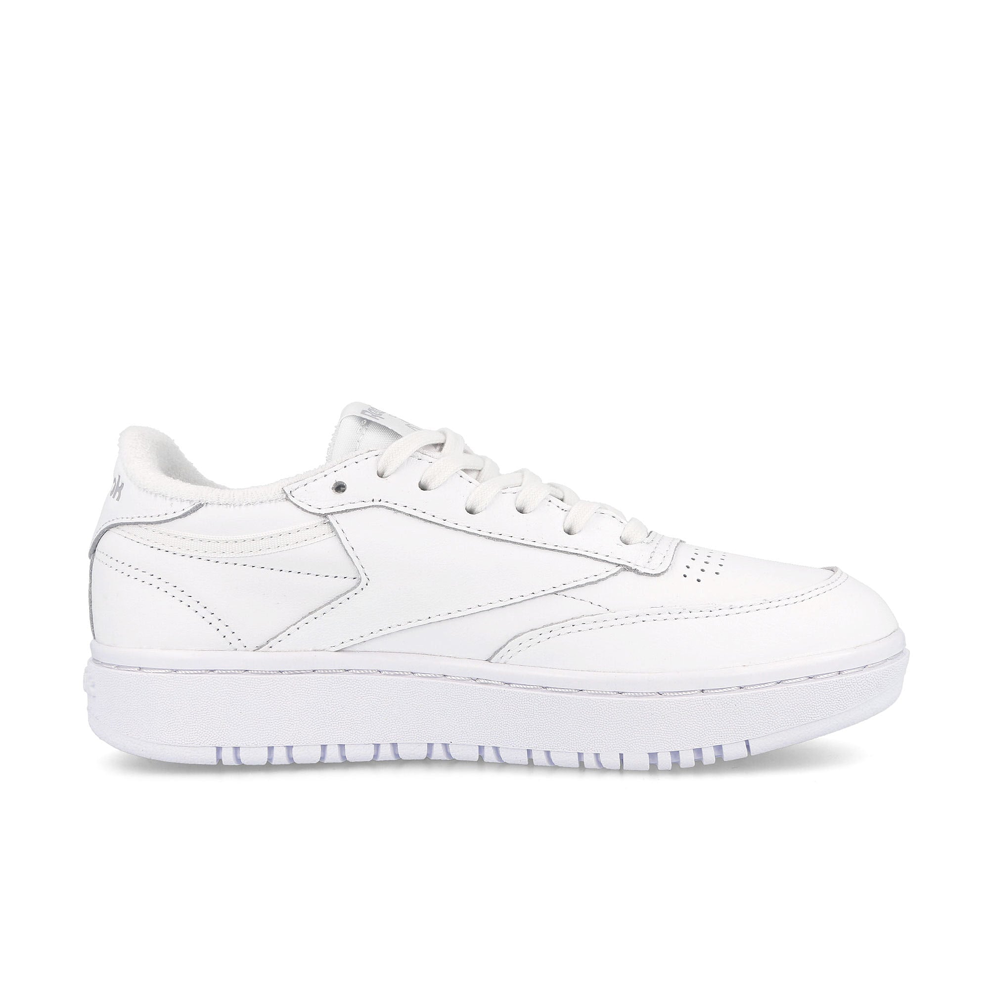 Reebok wmns club c double Footwear White / Footwear White / Cold Grey 2 Sneakers Silhouette | Overkill
