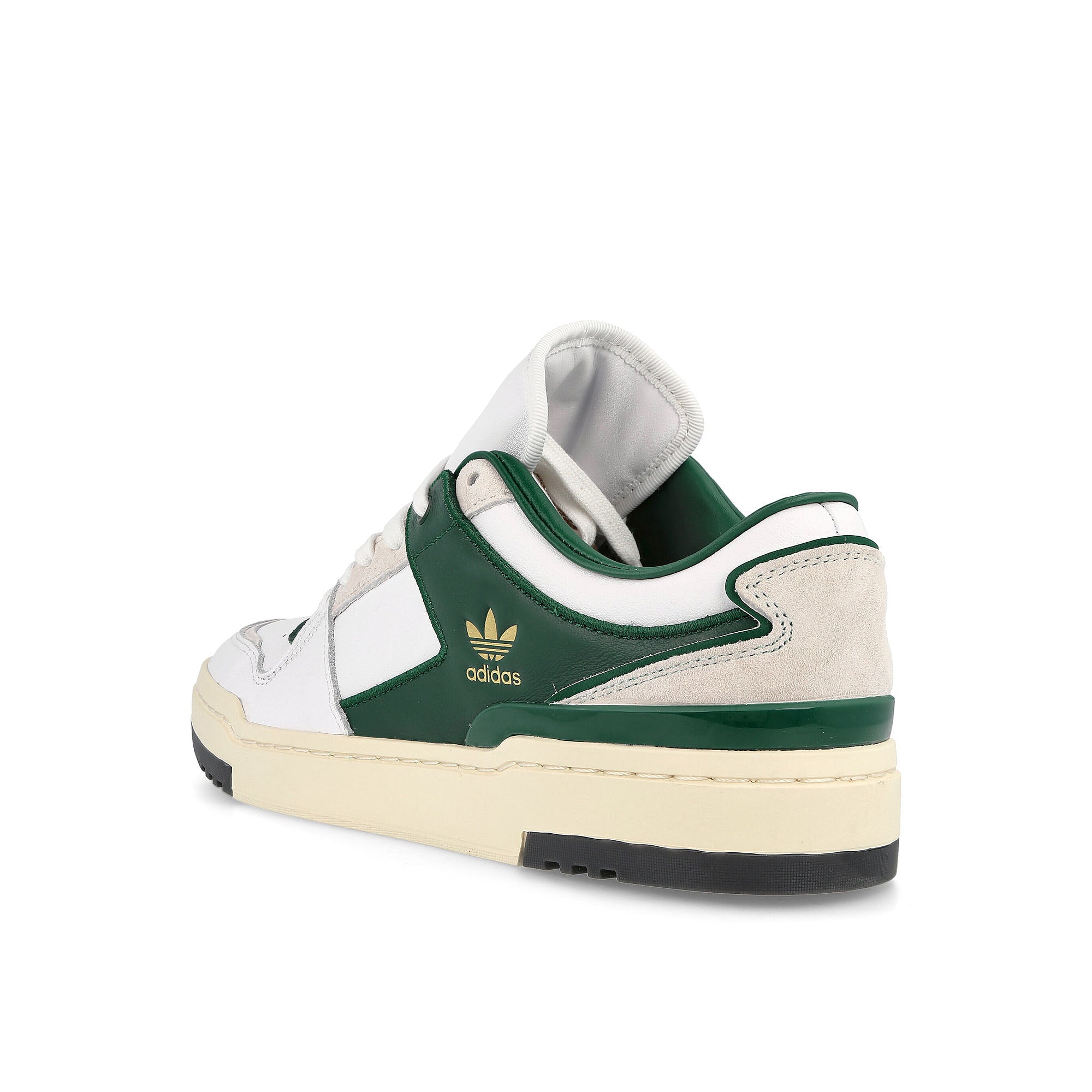 adidas forum luxe low Footwear White / Collegiate Green / Off White Sneakers Material | Overkill