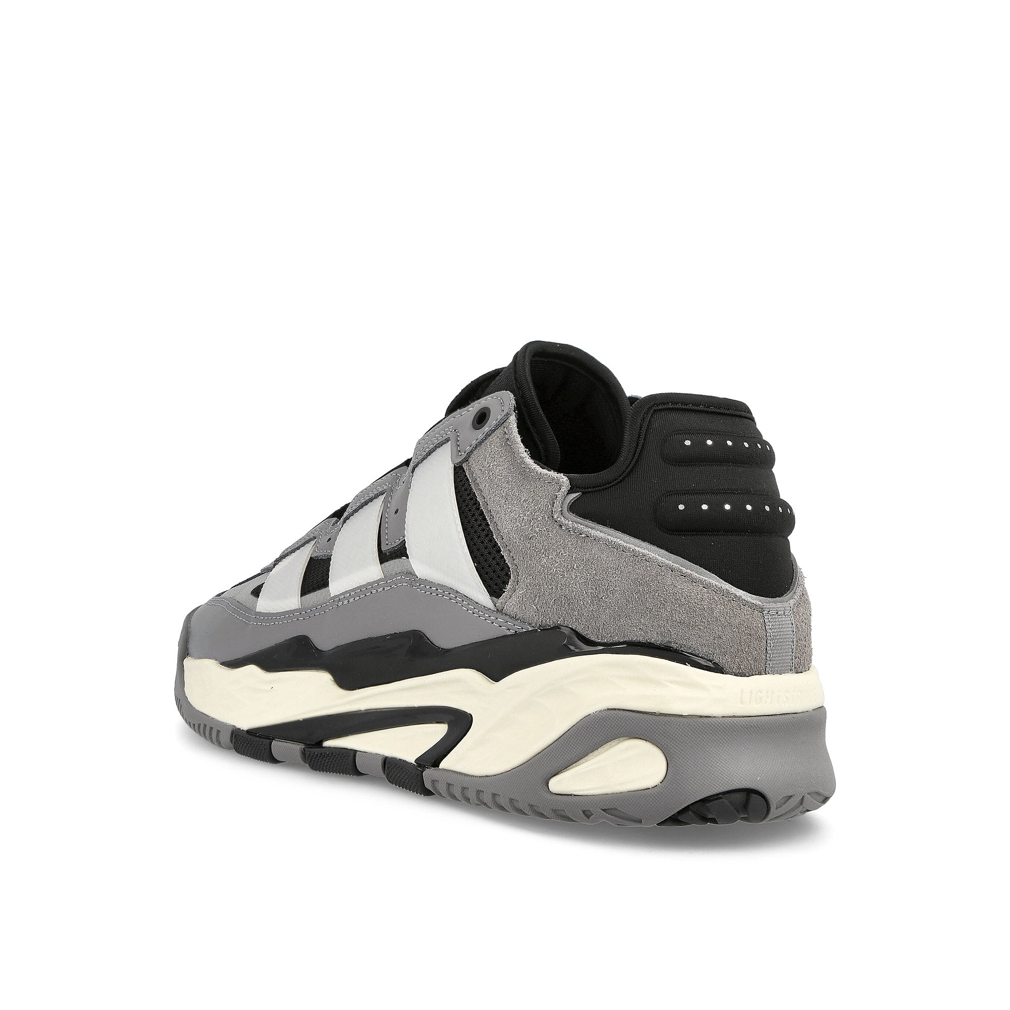 adidas Niteball Grey Heather-Footwear White-Core Black Sneakers Material | Overkill