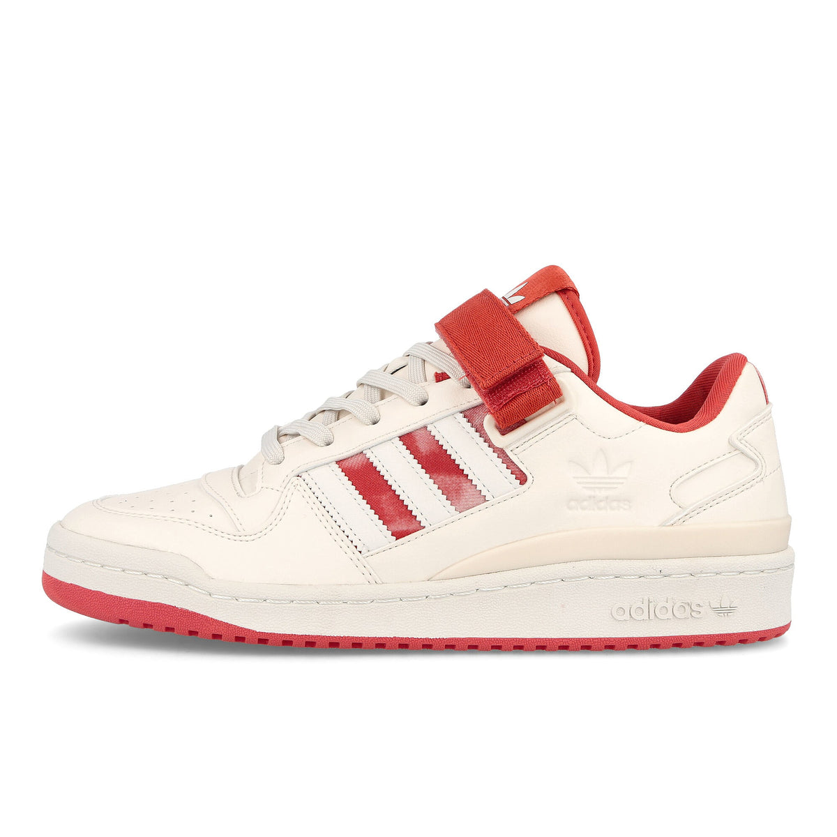adidas forum low Chalk White / White Tint / Crew Red Sneakers GW2043 | Overkill