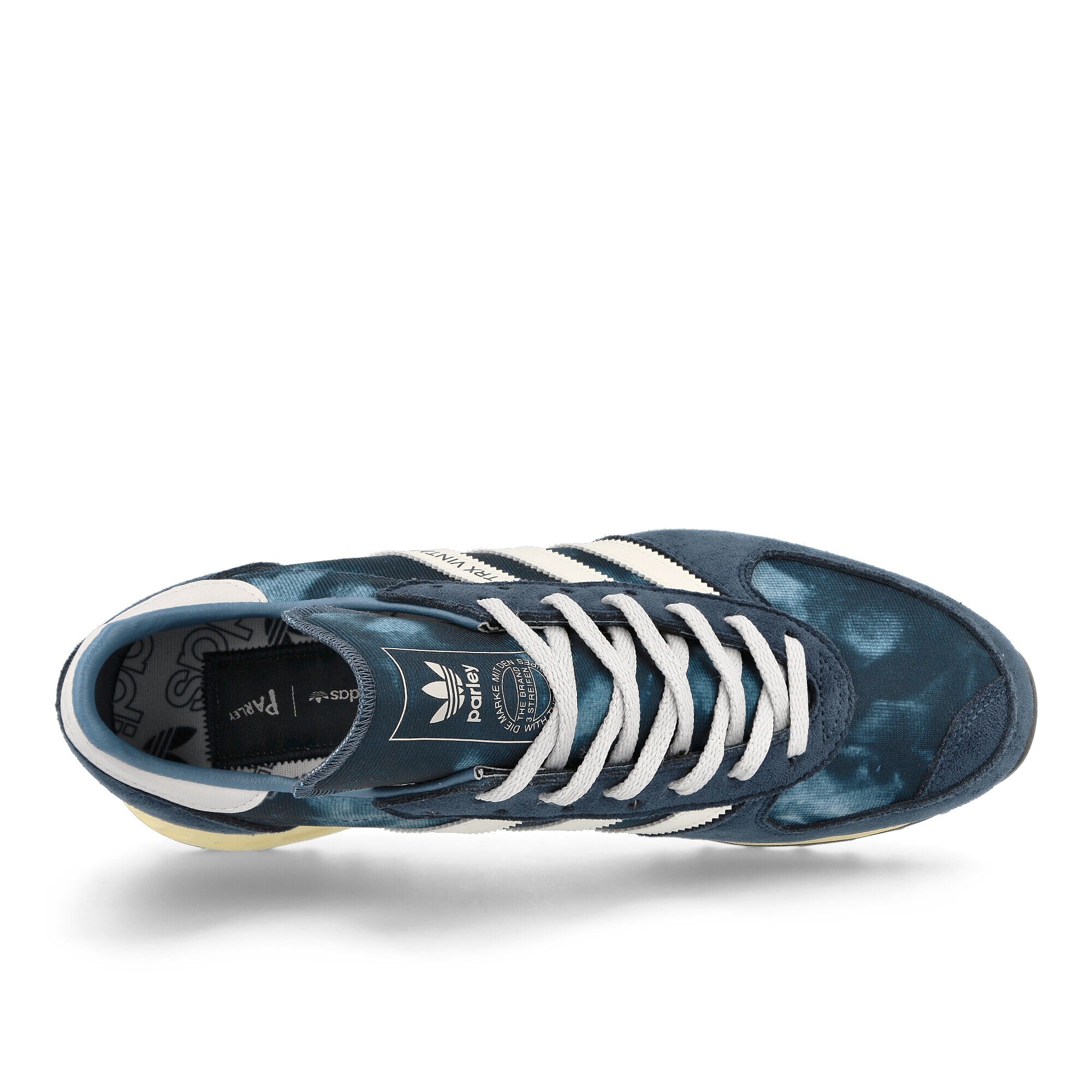 adidas trx vintage Crew Navy-Off White-Altered Blue Low Top Sneakers Detailfoto | Overkill