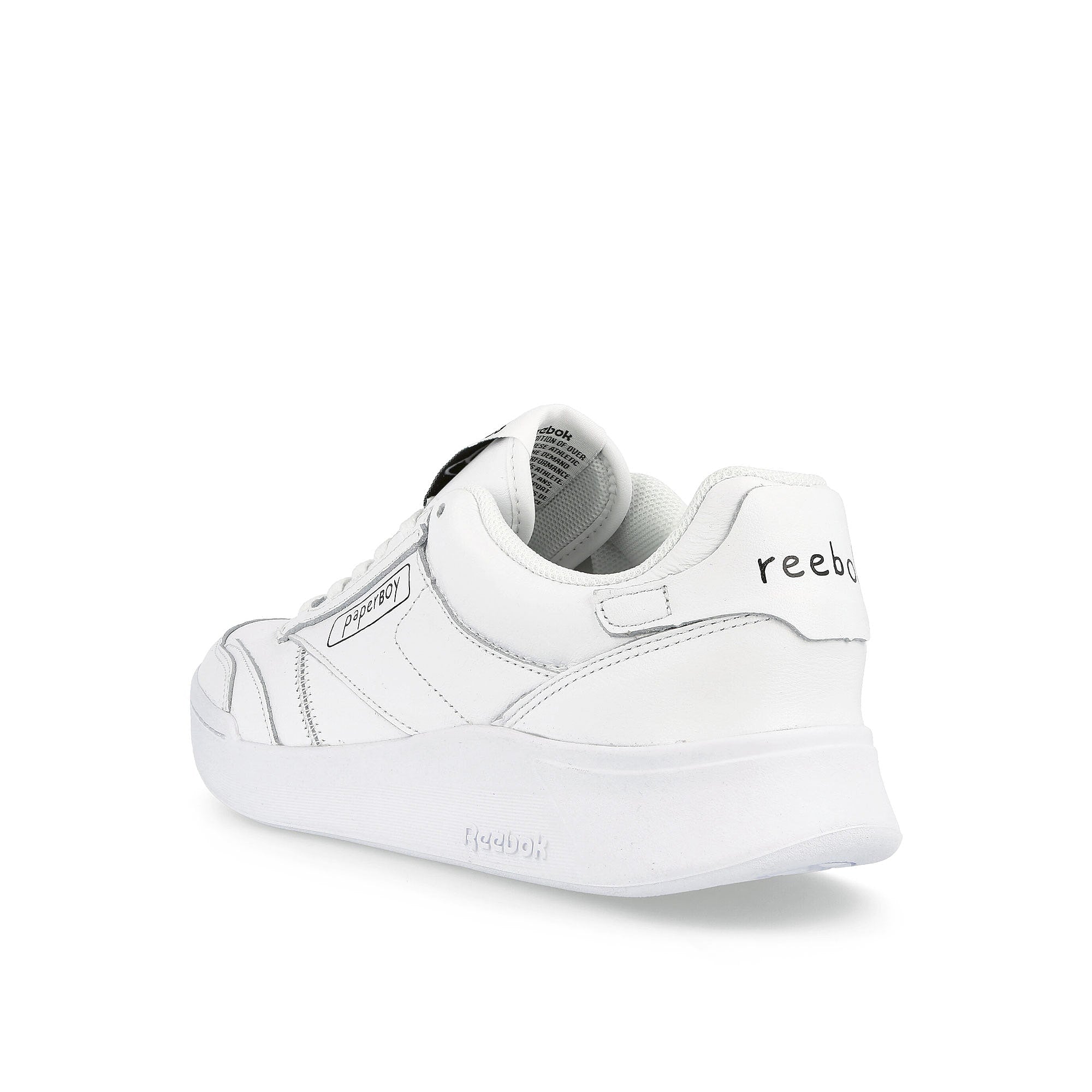 Reebok Beams x Paperboy x Reebok Club C Legacy Footwear White-Footwear White-Core Black Sneakers Material | Overkill