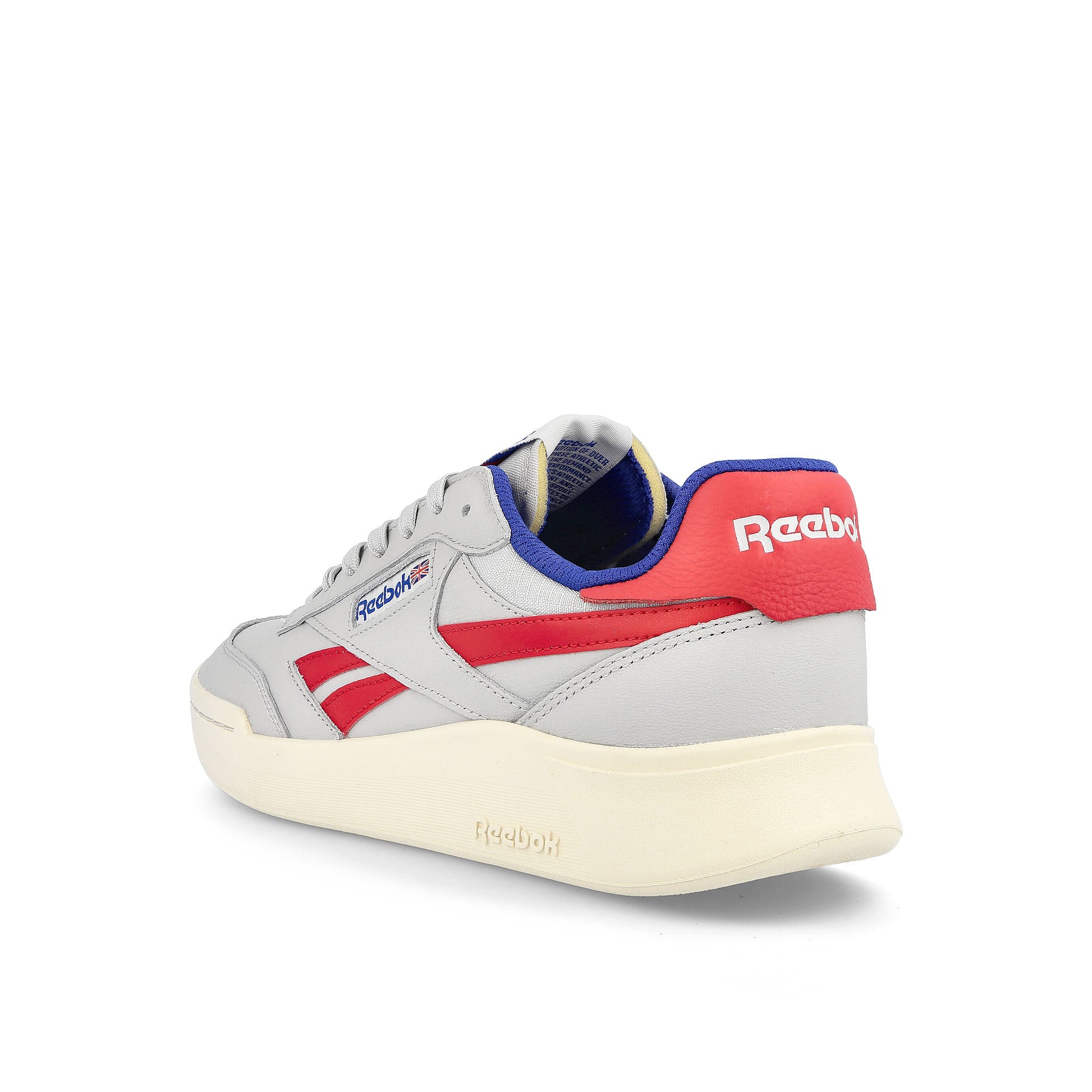 Reebok club c revenge legacy Pure Grey 2-Vector Red-Alabaster Low Top Sneakers Material | Overkill