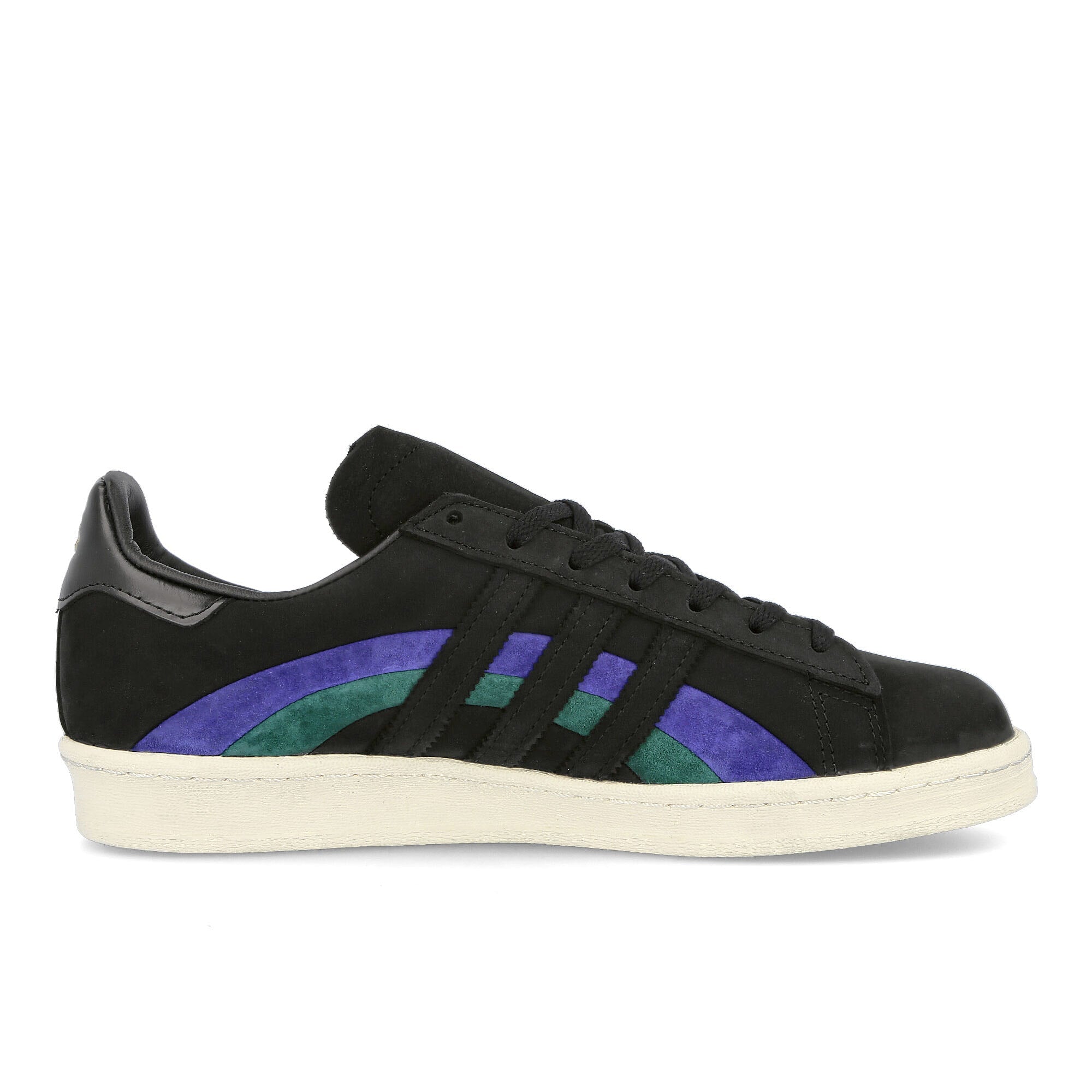 adidas Book Works x adidas Campus 80 Core Black-Bold Blue-Collegiate Green Sneakers Silhouette | Overkill