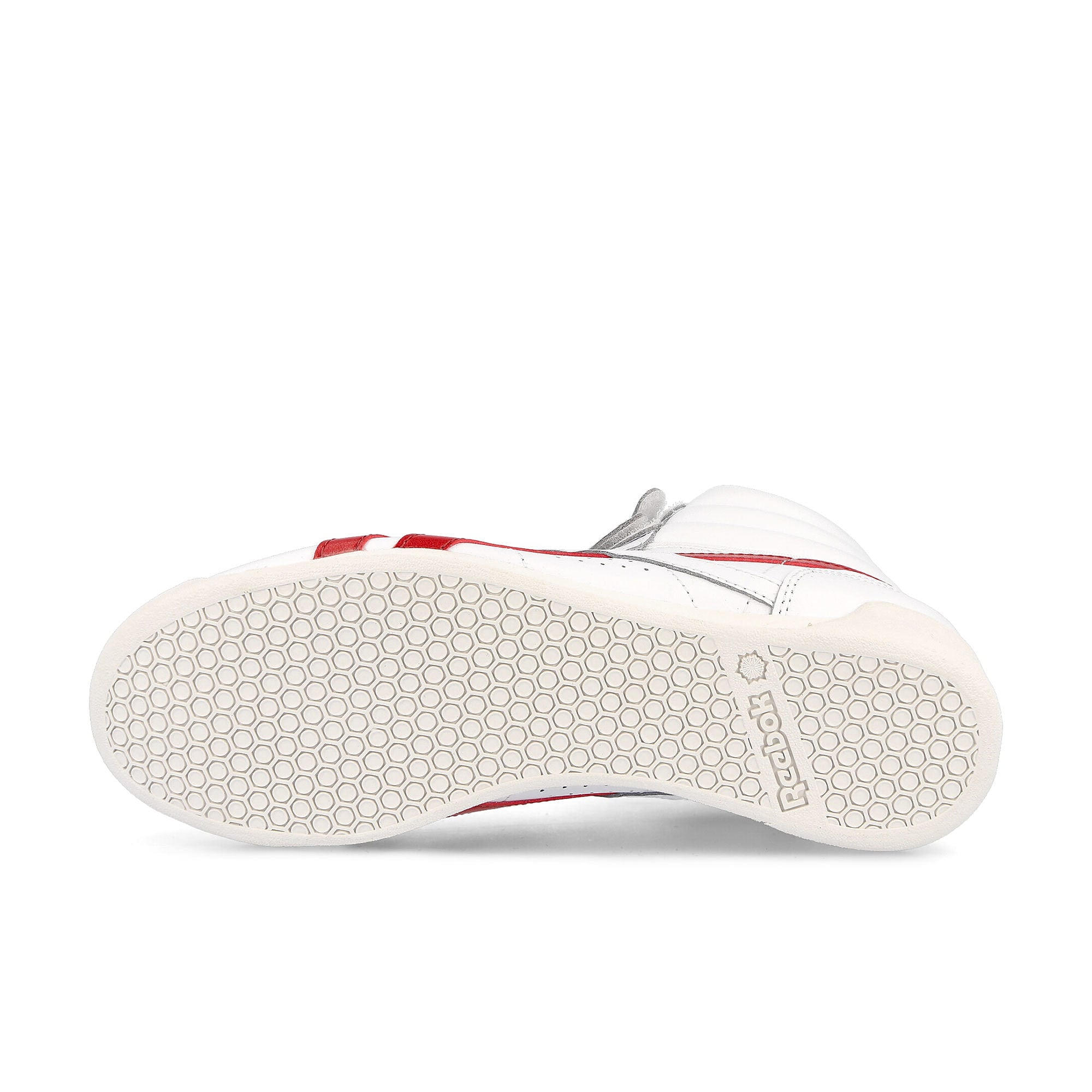 Reebok wmns f/s hi Footwear White / Chalk / Flash Red Sneakers Detail View 1 | Overkill