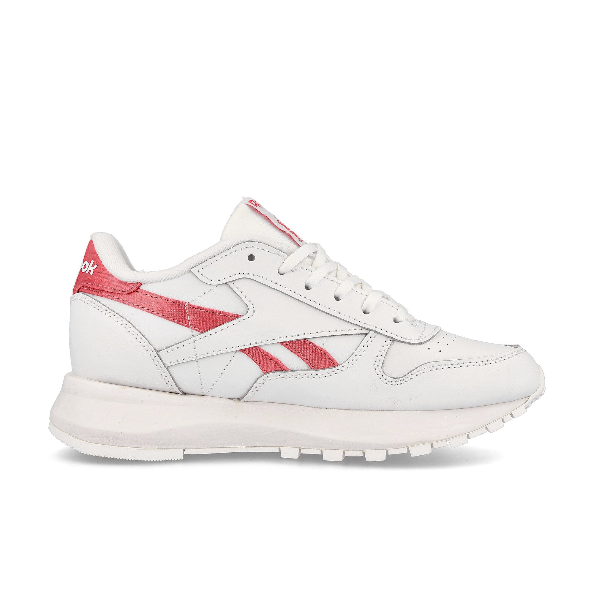 Reebok wmns classic leather sp Footwear White / Footwear White / Orange Flare Sneakers Silhouette | Overkill