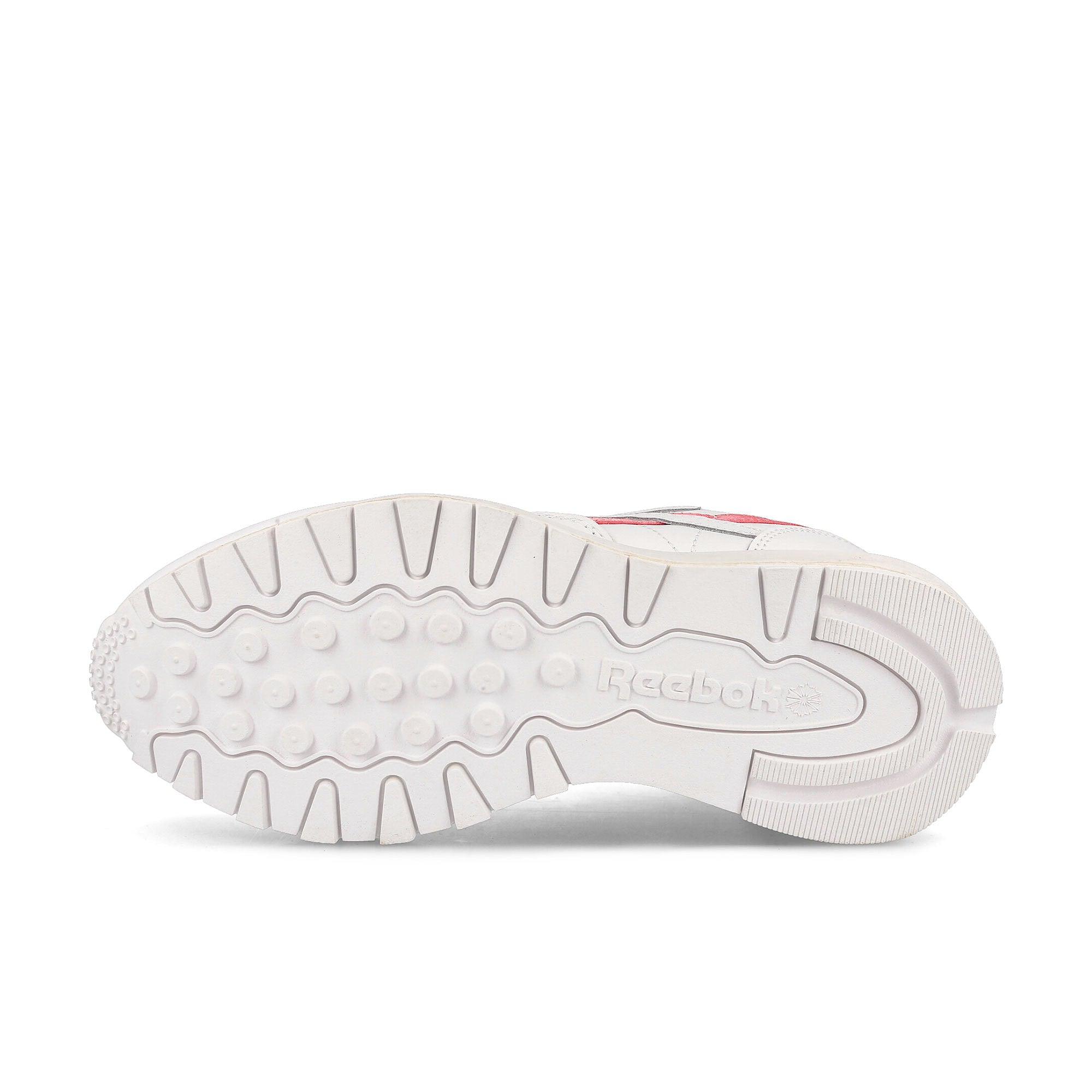 Reebok wmns classic leather sp Footwear White / Footwear White / Orange Flare Sneakers Detail View 1 | Overkill