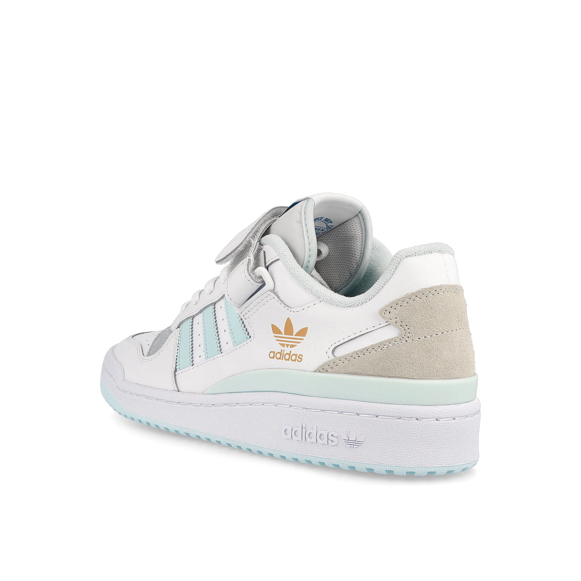 adidas forum low Footwear White / Almost Blue / Chalk White Sneakers Material | Overkill