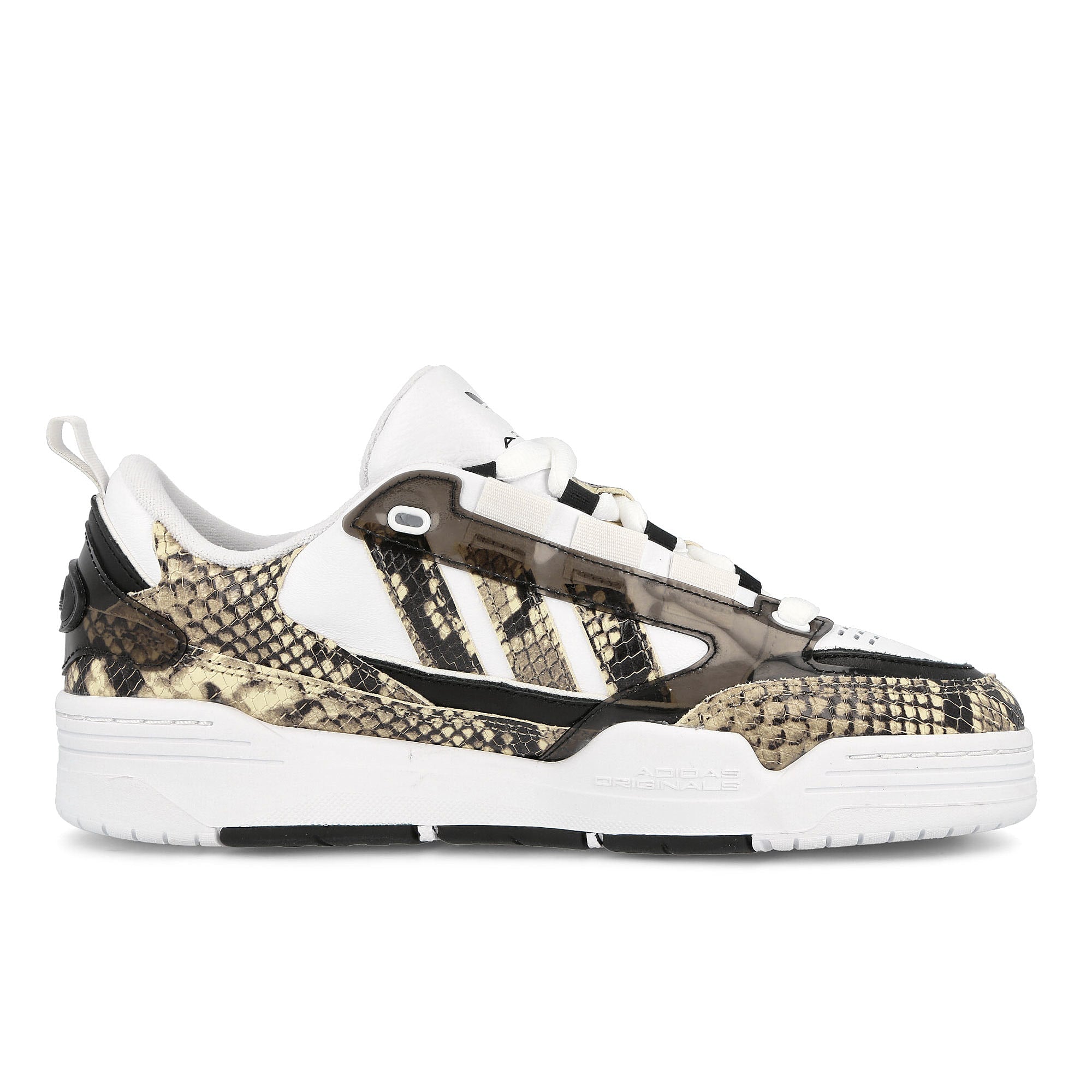 adidas ADI2000 Cloud White-Blanch Cargo-Core Black Low Top Sneakers Silhouette | Overkill