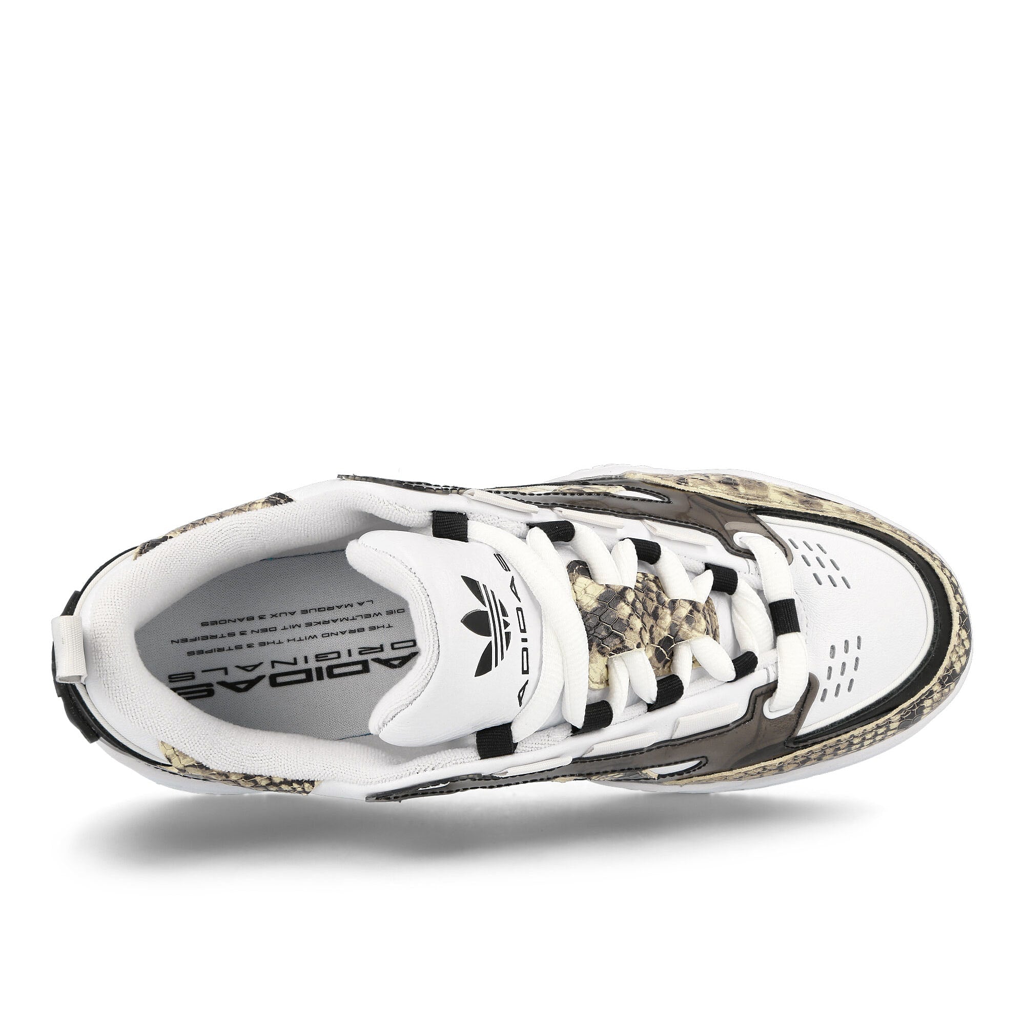 adidas ADI2000 Cloud White-Blanch Cargo-Core Black Low Top Sneakers Detailfoto | Overkill