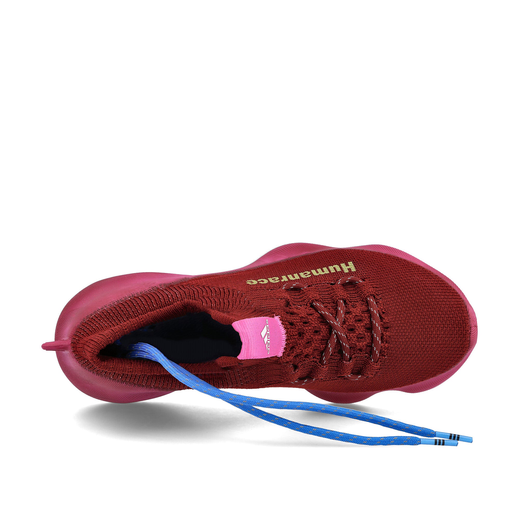 adidas Pharrell Williams x adidas Humanrace Sichona Collegiate Burgundy-Screaming Pink-Signal Green Sneakers Detailfoto | Overkill