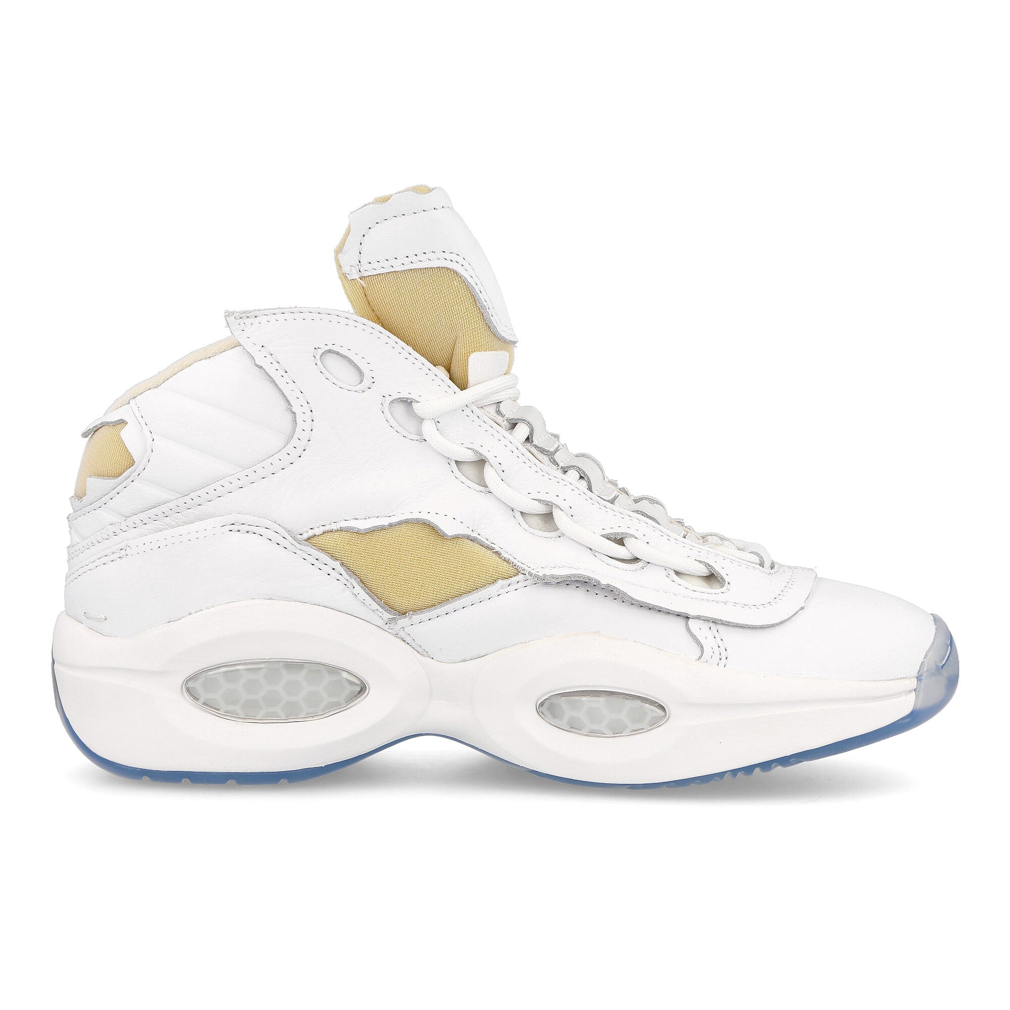 Reebok Maison Margiela x Reebok Question Mid Footwear White Sneakers Silhouette | Overkill