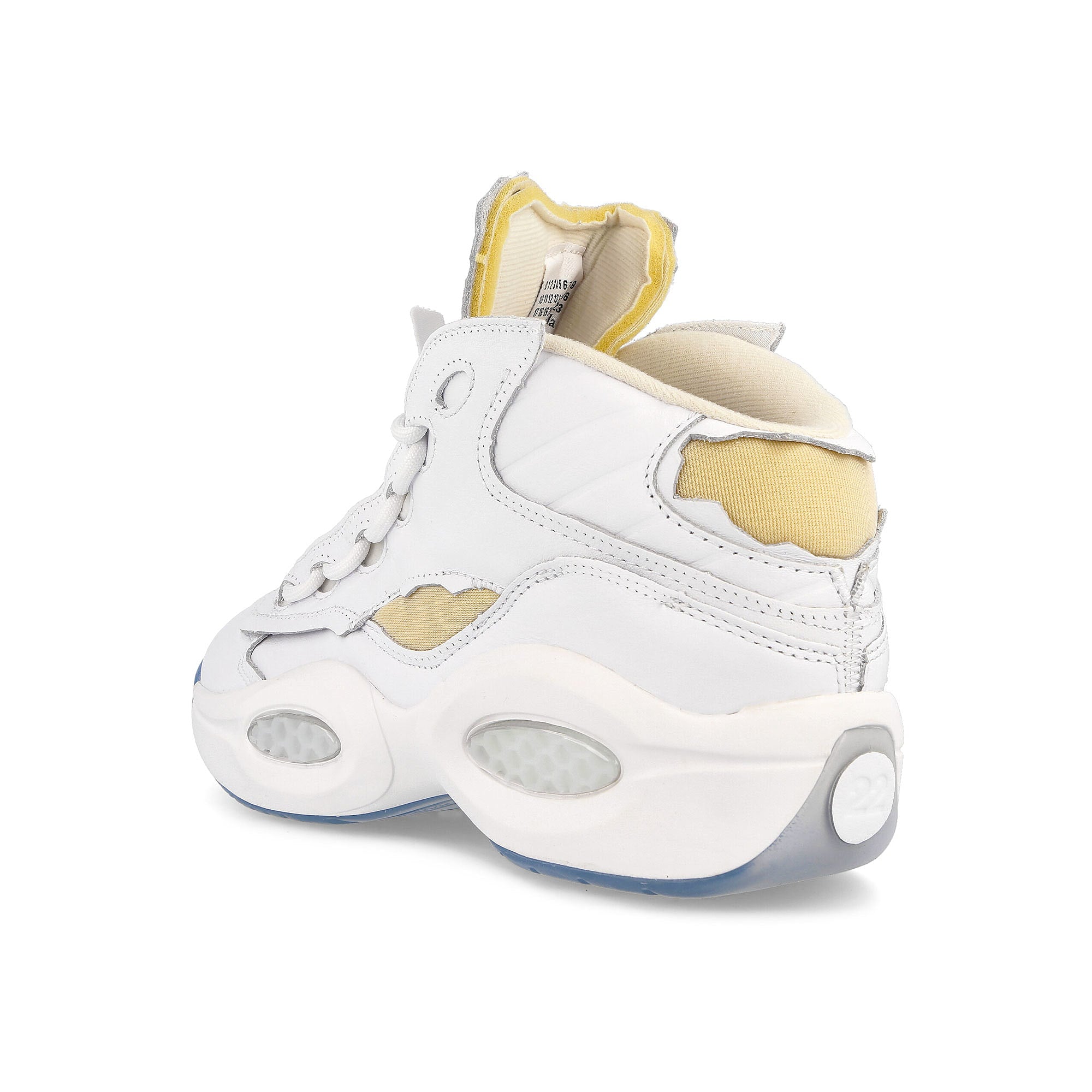 Reebok Maison Margiela x Reebok Question Mid Footwear White Sneakers Material | Overkill