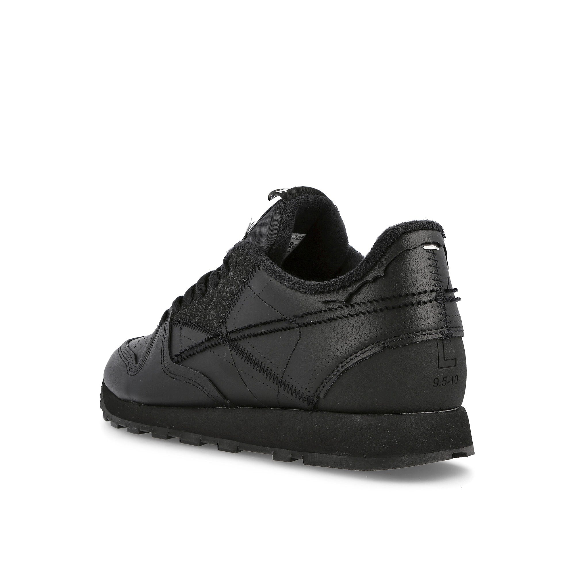 Reebok Maison Margiela x Reebok Project 0 CL Memory of Shoes Black Sneakers Material | Overkill