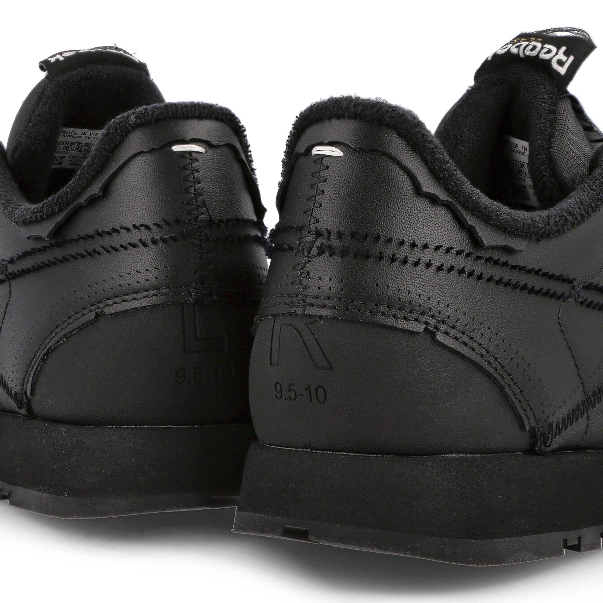 Reebok Maison Margiela x Reebok Project 0 CL Memory of Shoes Black Sneakers Detailfoto | Overkill