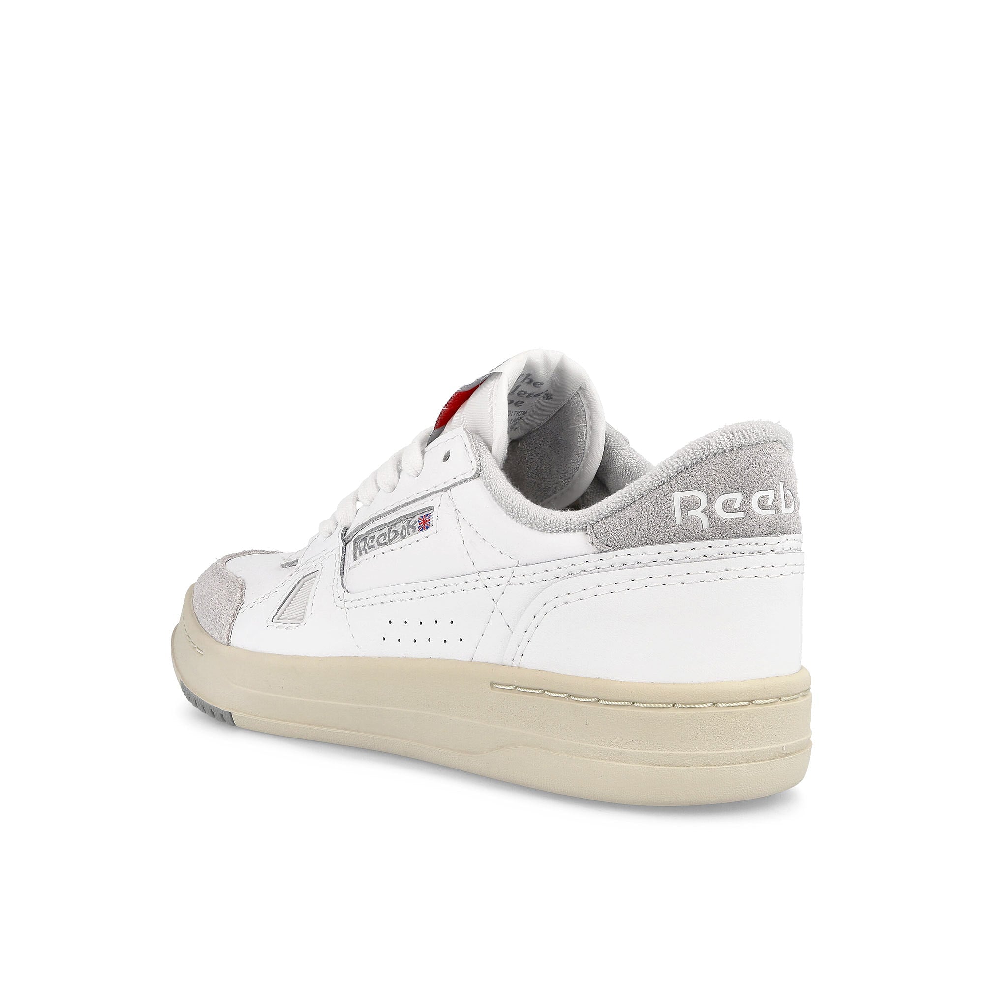 Reebok lt court Footwear White-Pure Grey 3-Alabaster Sneakers Material | Overkill