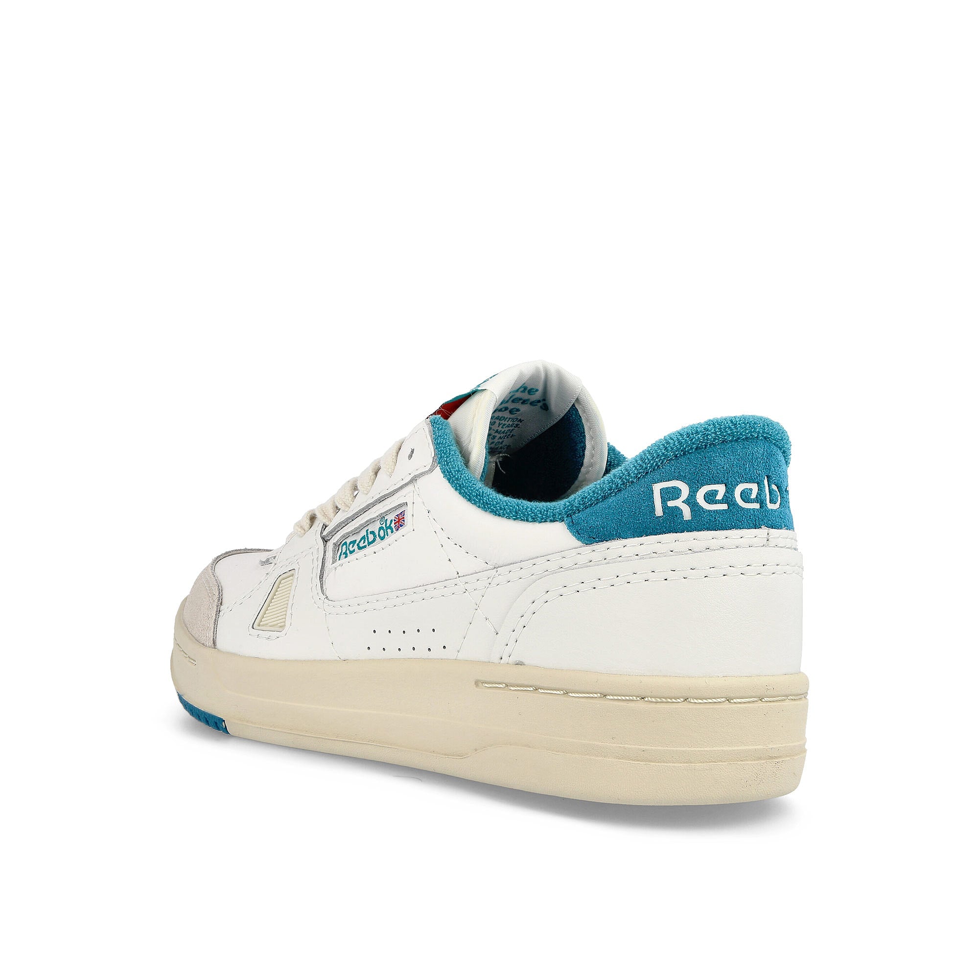 Reebok lt court Chalk-Seaport Teal-Alabaster Sneakers Material | Overkill