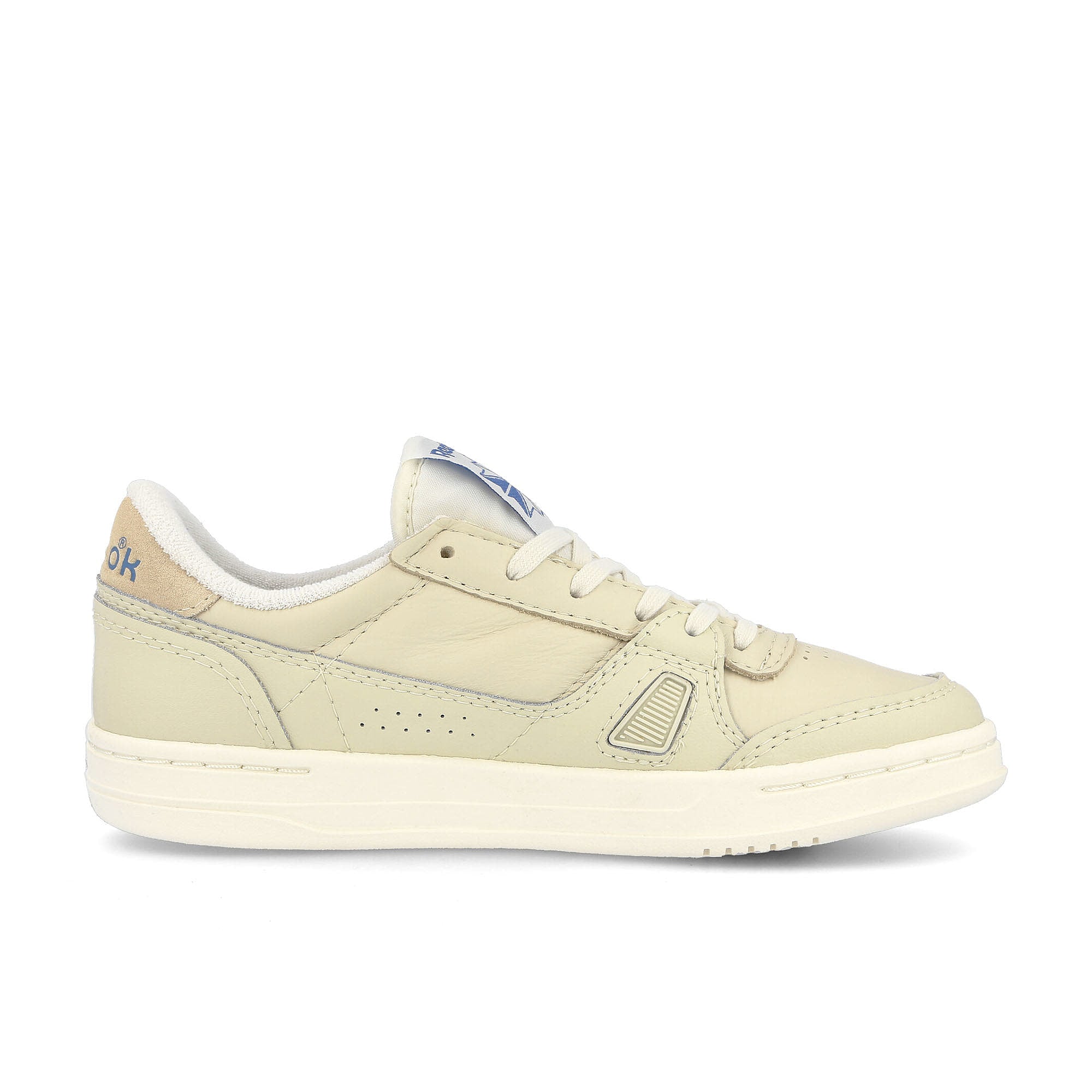Reebok wmns lt court Alabaster / Essential Blue / Chalk Sneakers Silhouette | Overkill