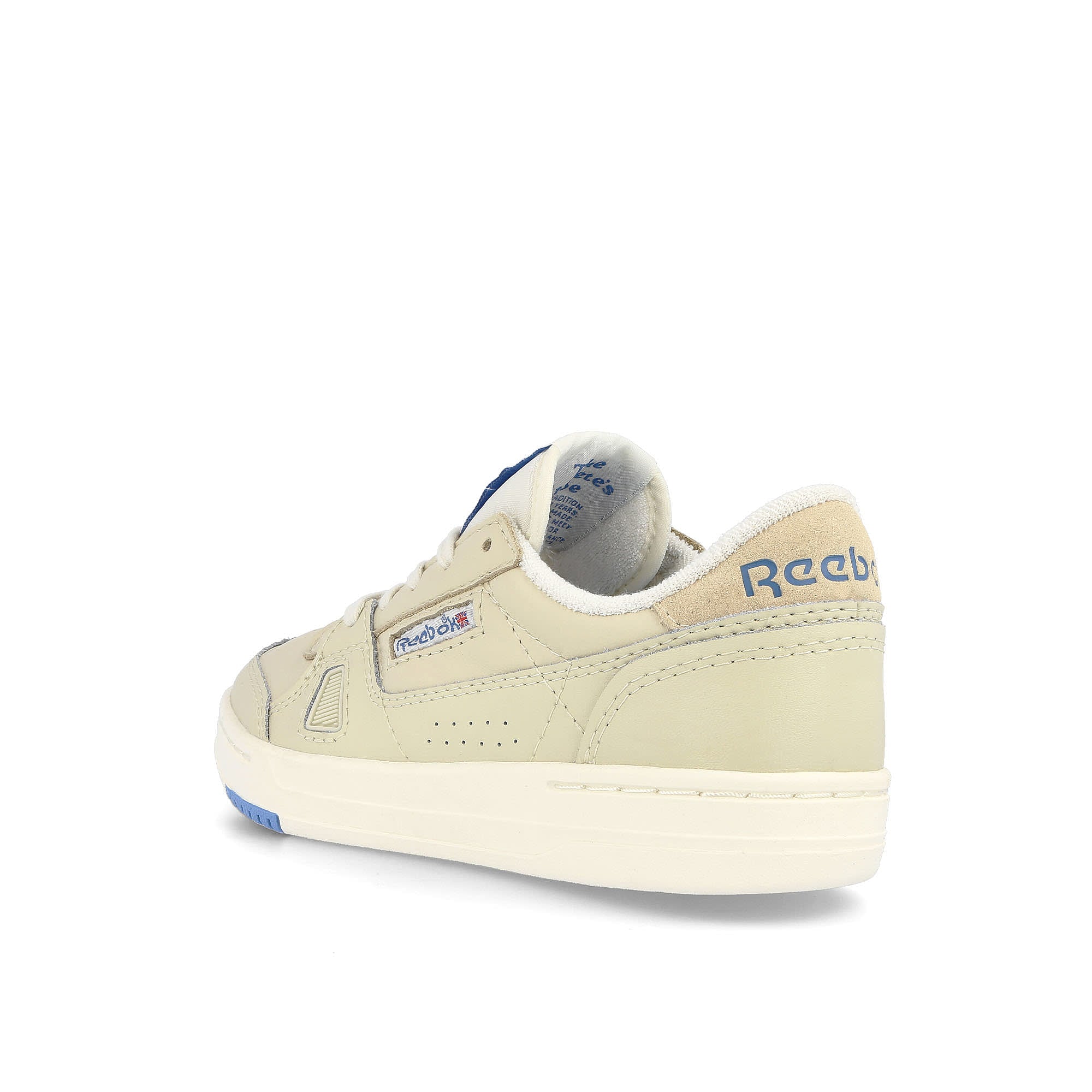Reebok wmns lt court Alabaster / Essential Blue / Chalk Sneakers Material | Overkill